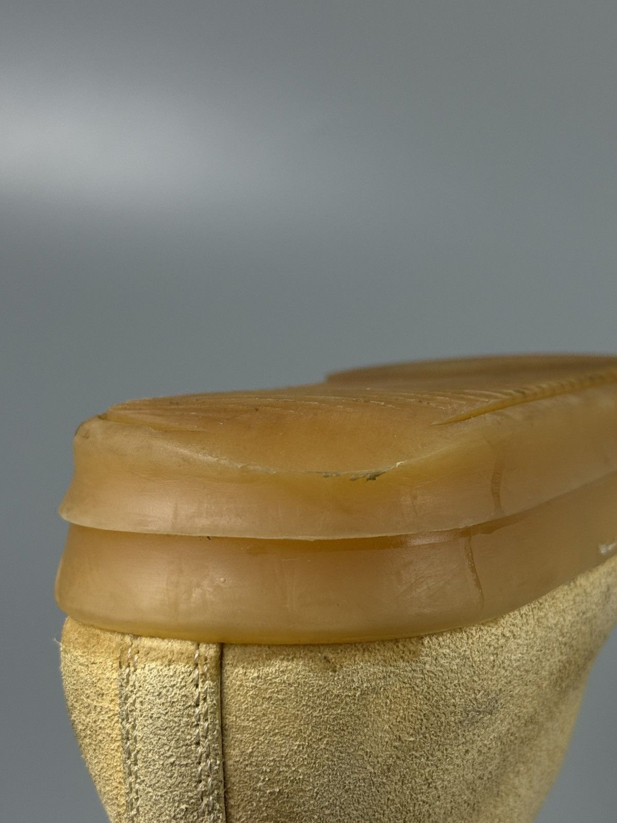 Rick Owens Rick Owens - Gum Sole Suede ‘Ramones’ Low Top Sneakers Size US 8 / EU 41 - 10 Thumbnail