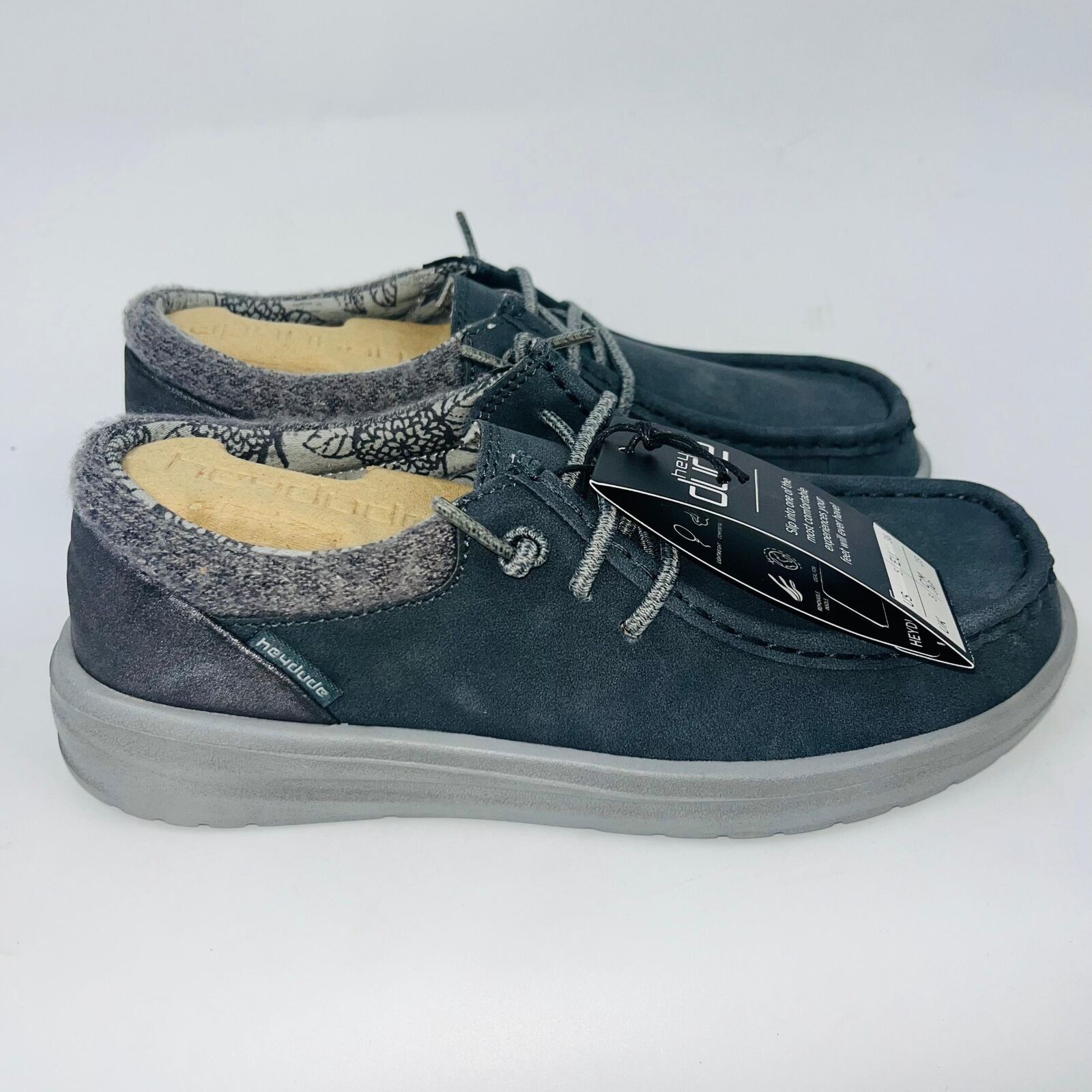 Thorogood HEY DUDE WOMENS "POLLY" DEEP BLUE CASUAL SLIPON SHOES SIZE 5 Size US 5 / IT 35 - 1 Thumbnail