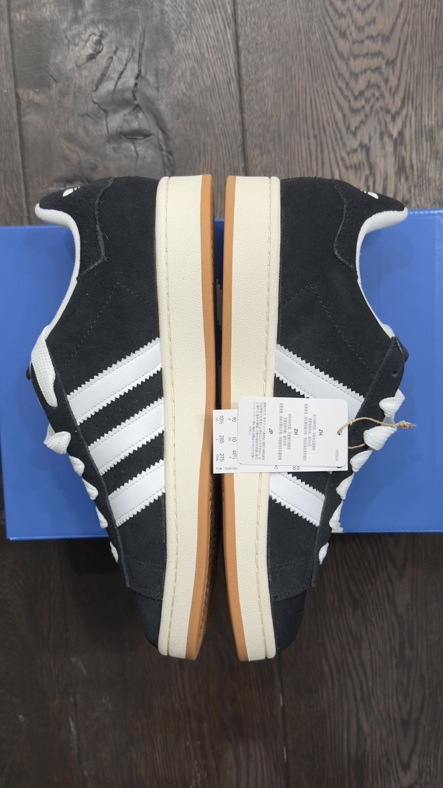 Adidas Adidas Campus 00’s “Core Black Gum” Size 10.5 HQ8708 Size US 10.5 / EU 43-44 - 3 Thumbnail
