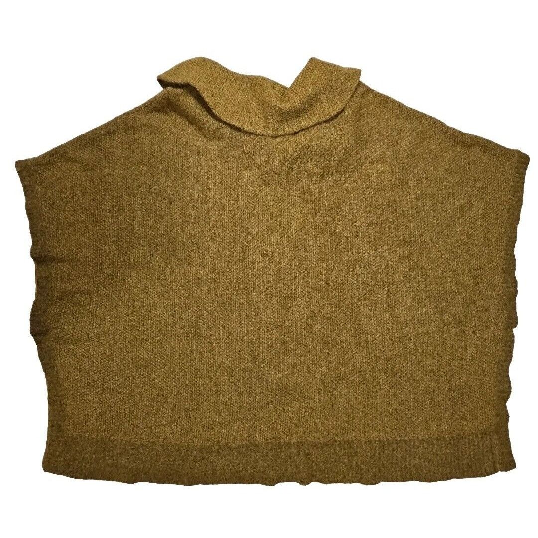 Eileen Fisher Eileen Fisher Poncho Womens XL Green Cashmere Mohair Cowl Ne Size XL / US 12-14 / IT 48-50 - 2 Thumbnail