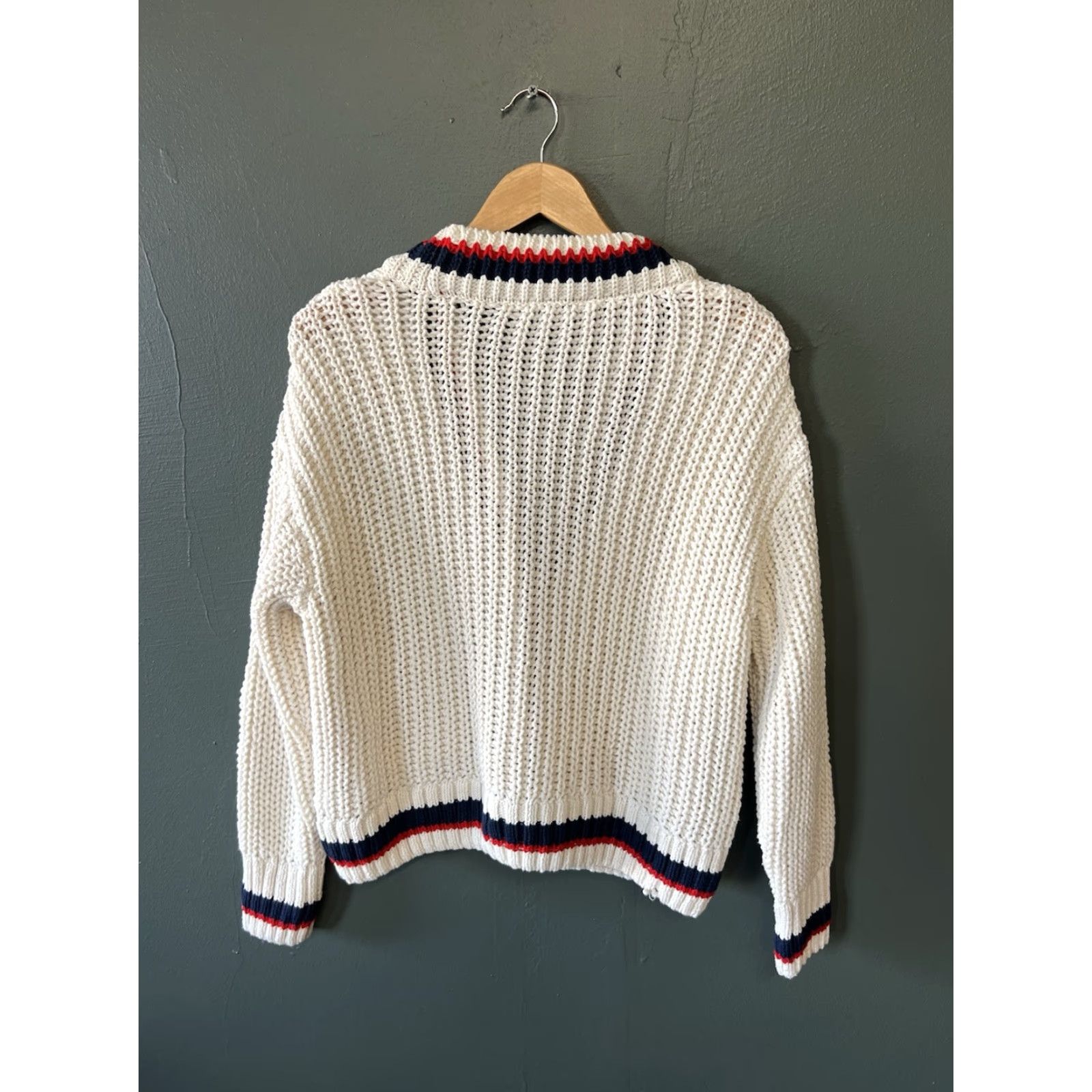 Zara Zara Cardigan Sweater Multicolor Knit Womens Size S Adjusted Pit to Pit 25" Length 23" Size S / US 4 / IT 40 - 2 Thumbnail