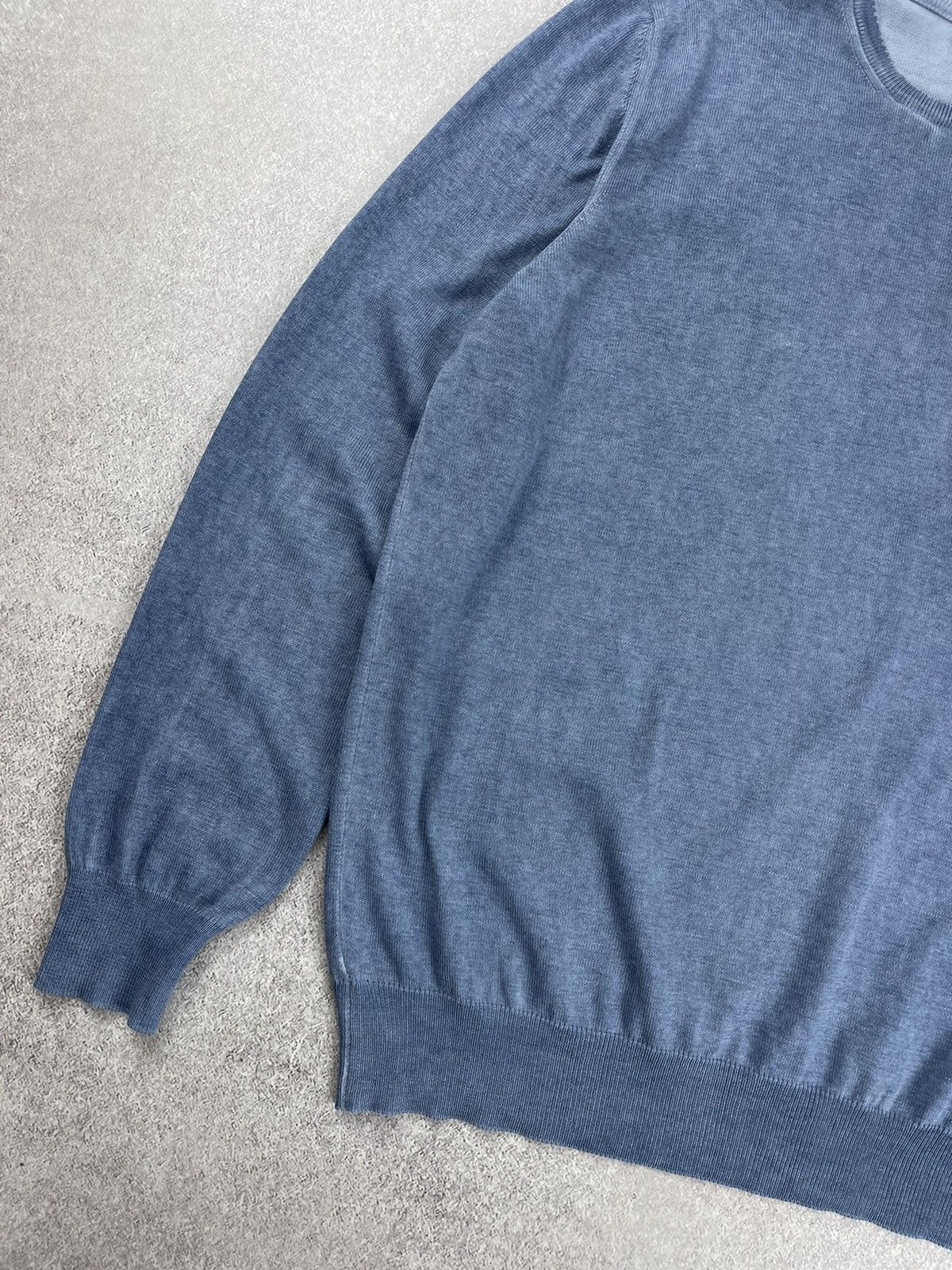 Gran Sasso Gran Sasso Cotton Knit Sweater Men’s Size 52 Size US L / EU 52-54 / 3 - 3 Thumbnail