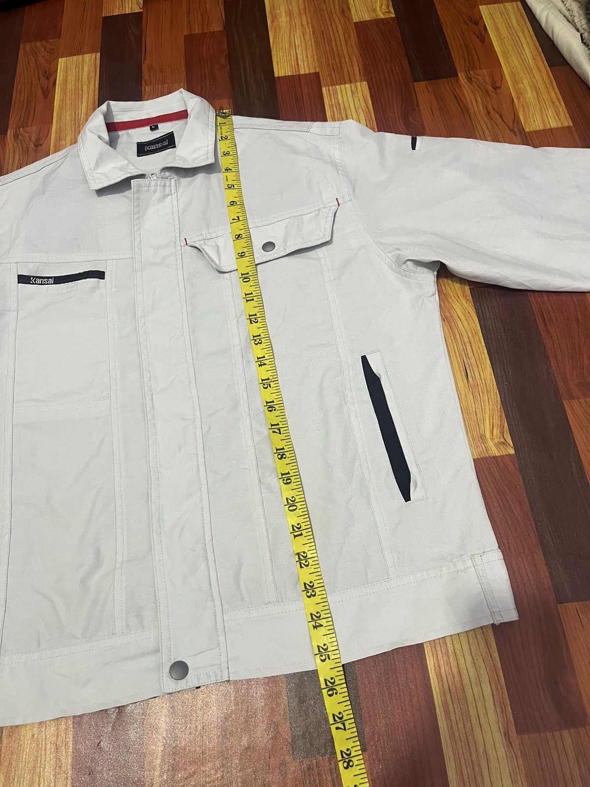 Kansai Yamamoto Kansai Yamamoto Vintage Work Jacket Gray Size US M / EU 48-50 / 2 - 16 Thumbnail