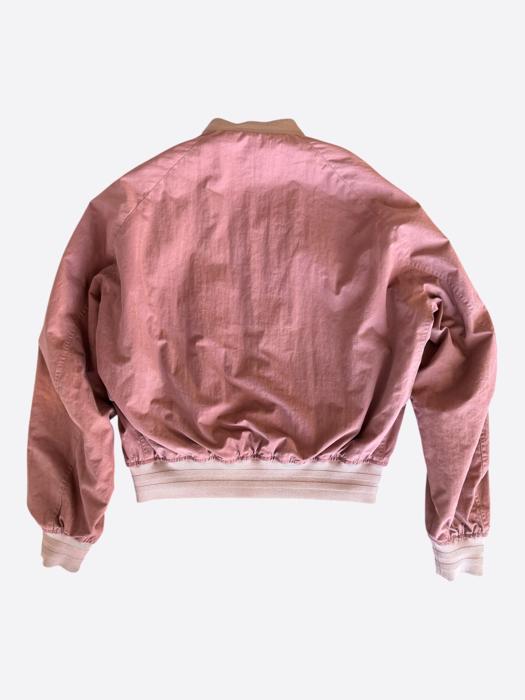Dior Dior Burgundy Oblique Reversible Bomber Jacket Size US M / EU 48-50 / 2 - 4 Thumbnail