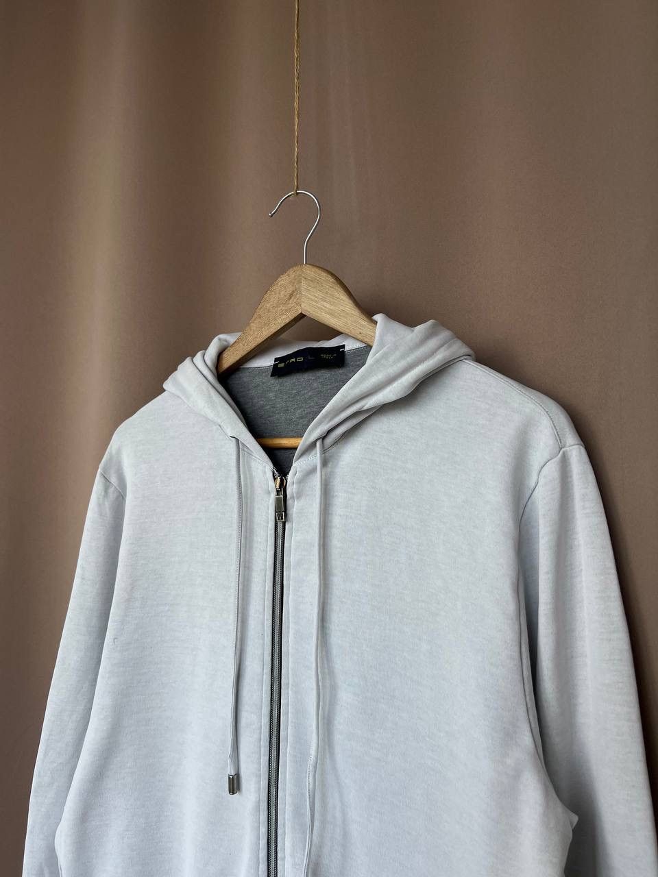 Etro Etro Blue Designer Hoodie Mens Size M/L Embroidered Full Zip Size US L / EU 52-54 / 3 - 4 Thumbnail