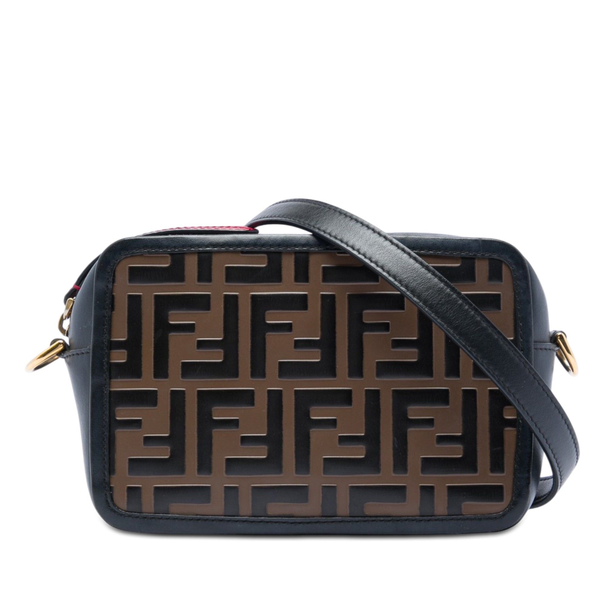 Fendi Zucca Embossed Leather Camera Bag Size ONE SIZE - 1 Thumbnail