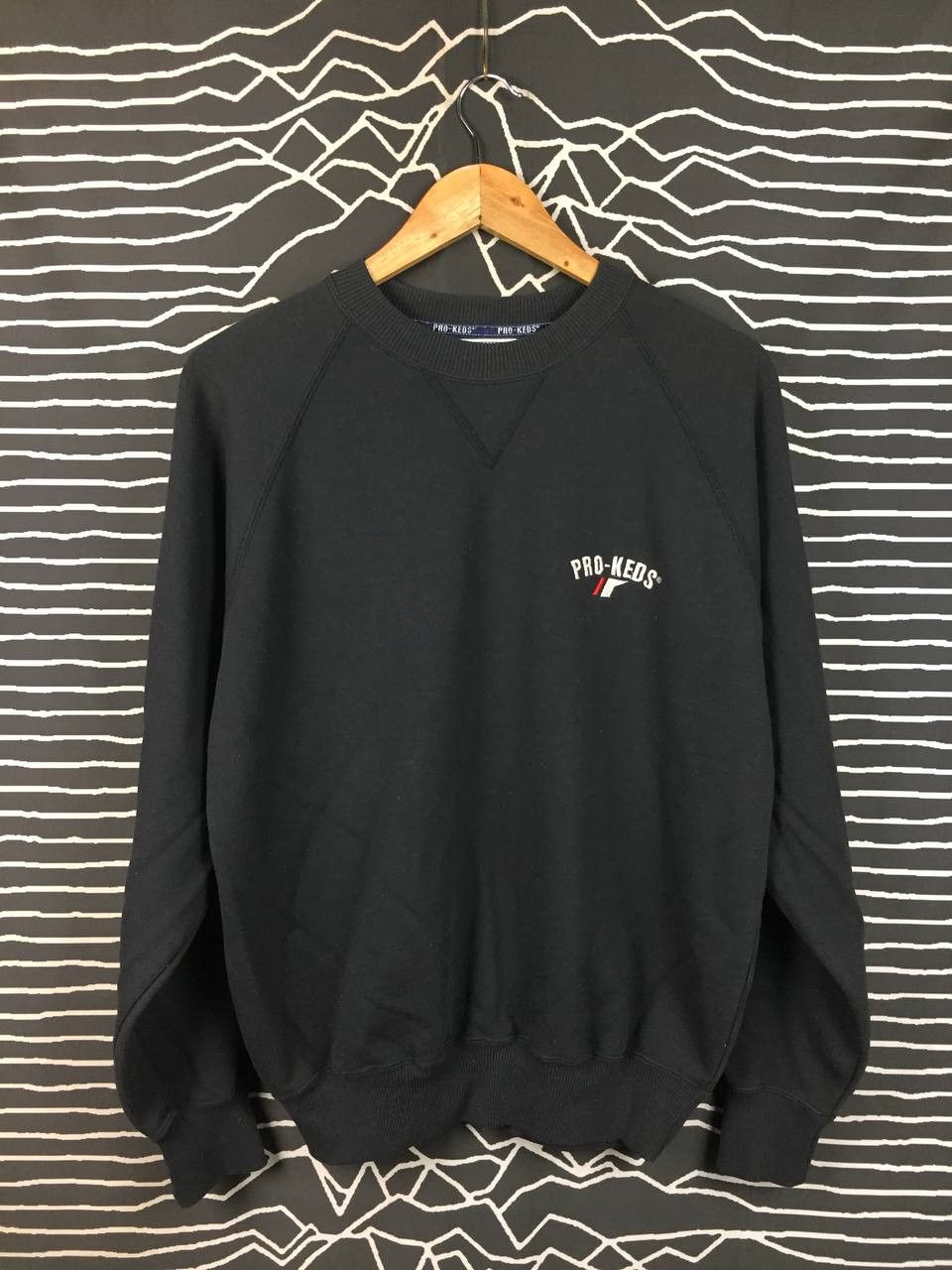 Pro-Keds Vtg Pro-Keds Embroidered Logo Pullover Sweatshirt Size US M / EU 48-50 / 2 - 1 Thumbnail
