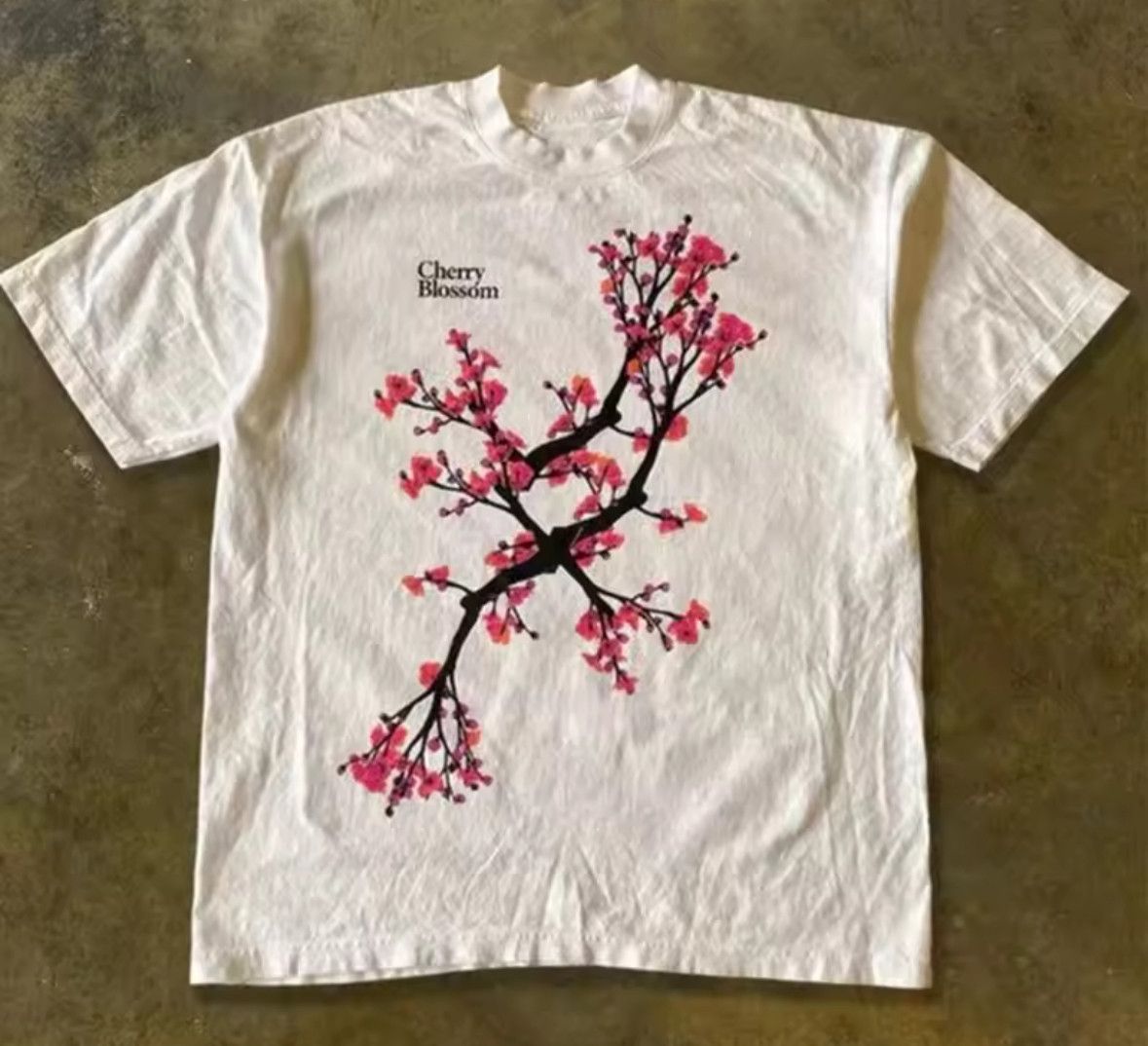 Other Y2K Streetwear Beautiful Cherry Blossom Print White T-Shirt Size US S / EU 44-46 / 1 - 1 Thumbnail