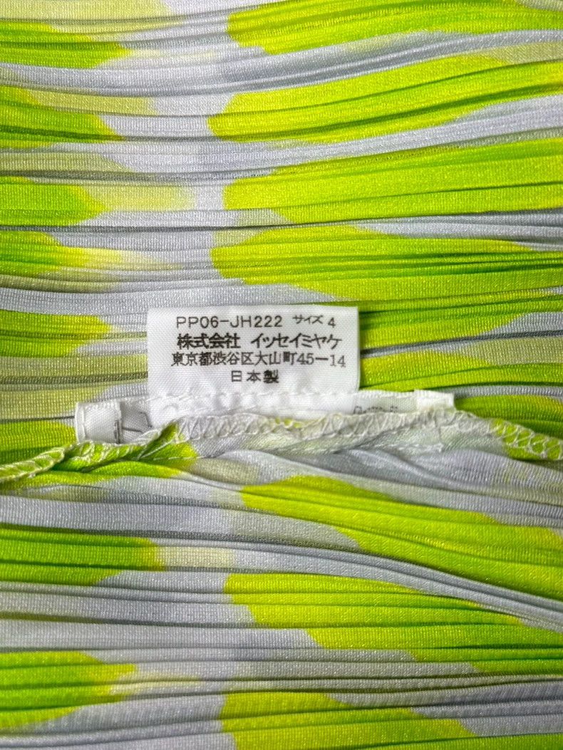 Issey Miyake Issey Miyake Green feather pleated dress Size XL / US 12-14 / IT 48-50 - 4 Thumbnail