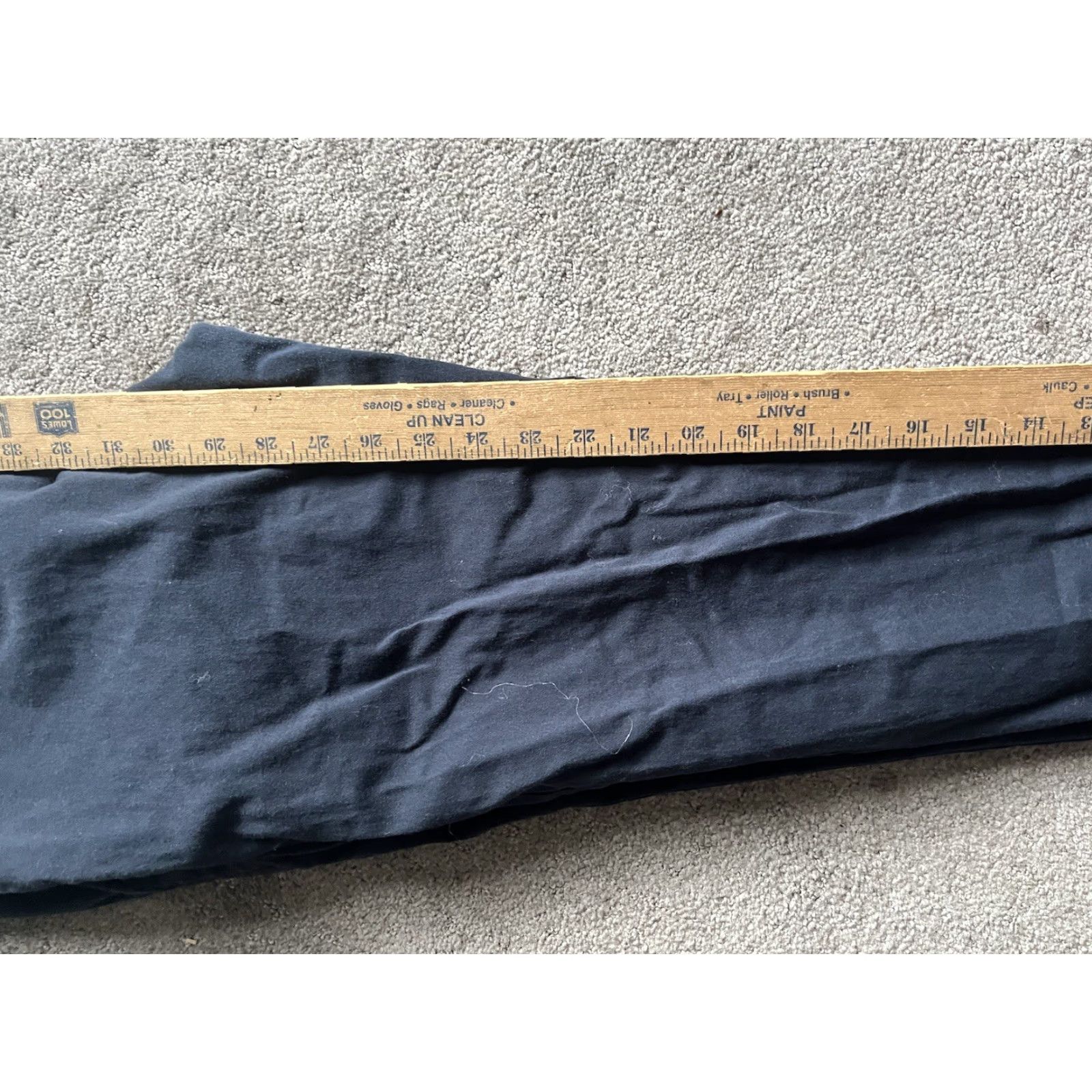 Dickies VINTAGE Dickies Women Pants Size 9 Regular Skinny Solid Blue Cotton Spandex Casual Office Size 30" / US 8 / IT 44 - 6 Thumbnail
