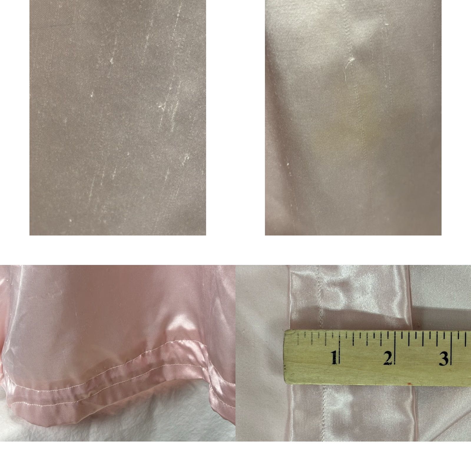 Vintage Vtg Elise Stevens Satin Like Nightgown Pink Long Victorian Ilise Stevens 1980s Coquette Nightgown Womens Chest 42” Regular No Tag Read Size ONE SIZE - 8 Thumbnail