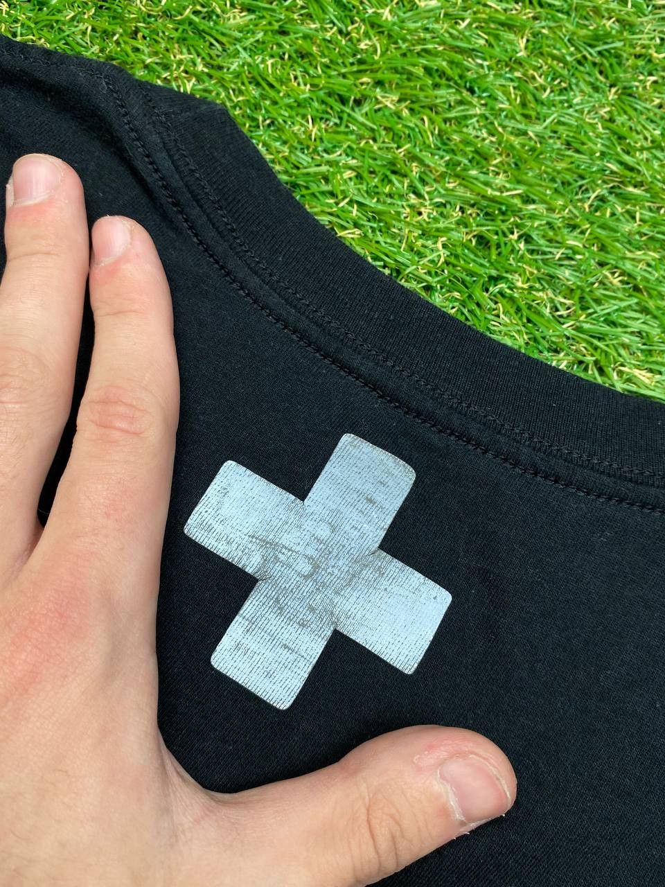 Places + Faces Places + Faces Streetwear Reflective Spell Out Logo Tee Size US L / EU 52-54 / 3 - 9 Thumbnail