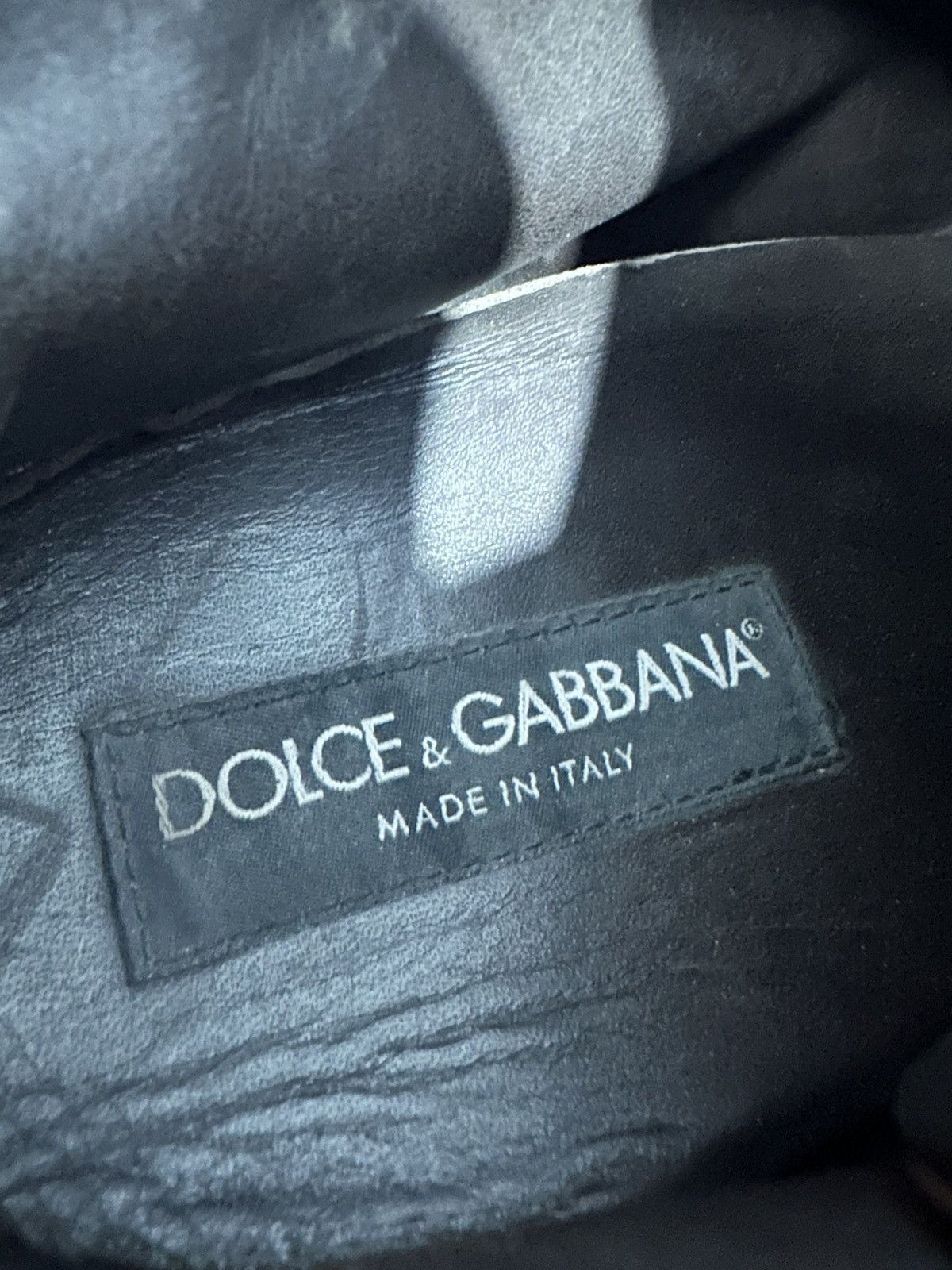 Dolce & Gabbana DOLCE & GABBANA Brown Deerskin Leather Hiking Boots. Size US 9.5 / EU 42-43 - 8 Thumbnail