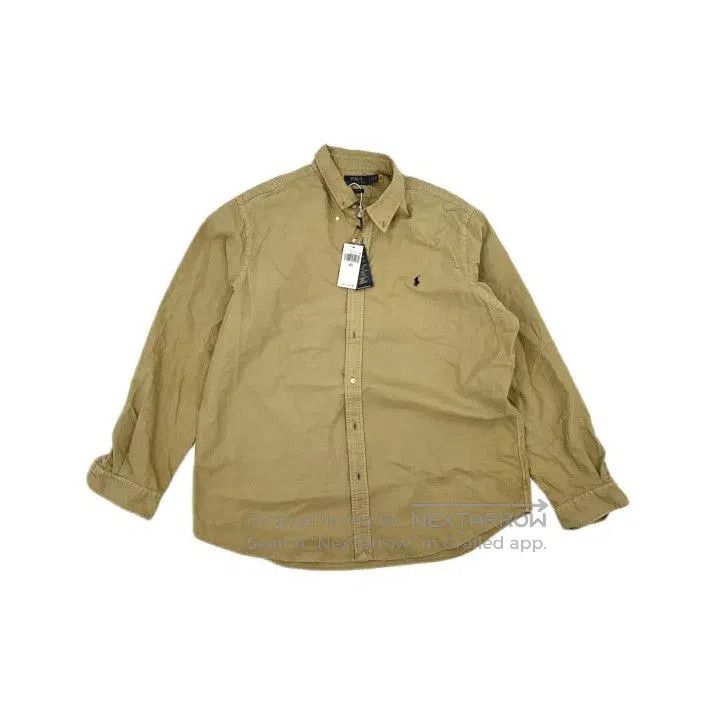 Polo Ralph Lauren Polo Ralph Lauren SS20 Logo Embroidered Oxford Long. Size US XXL / EU 58 / 5 - 2 Thumbnail