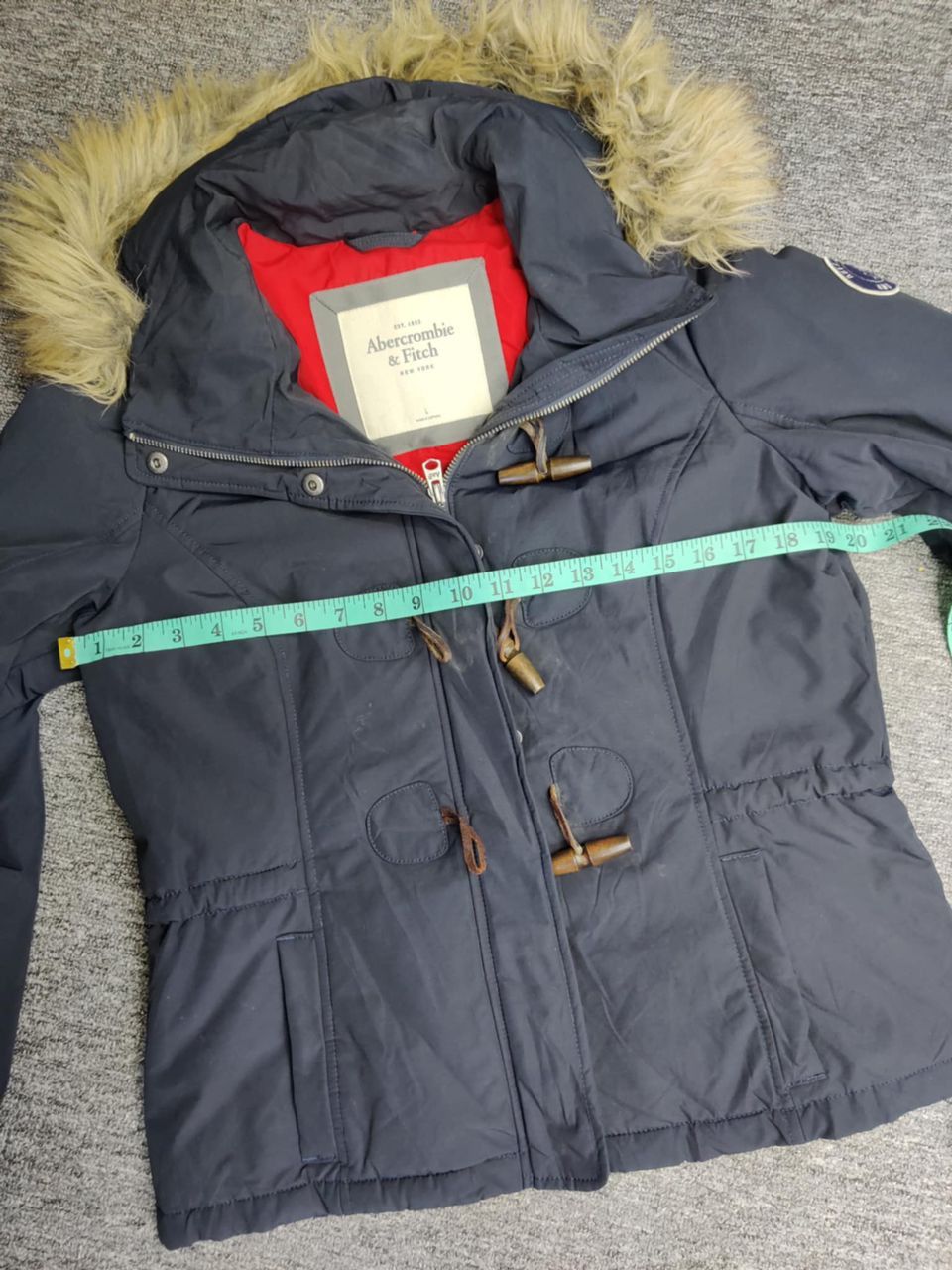 Abercrombie & Fitch Vintage Abercrombie & Fitch Fur Bomber Jacket Size US L / EU 52-54 / 3 - 18 Thumbnail