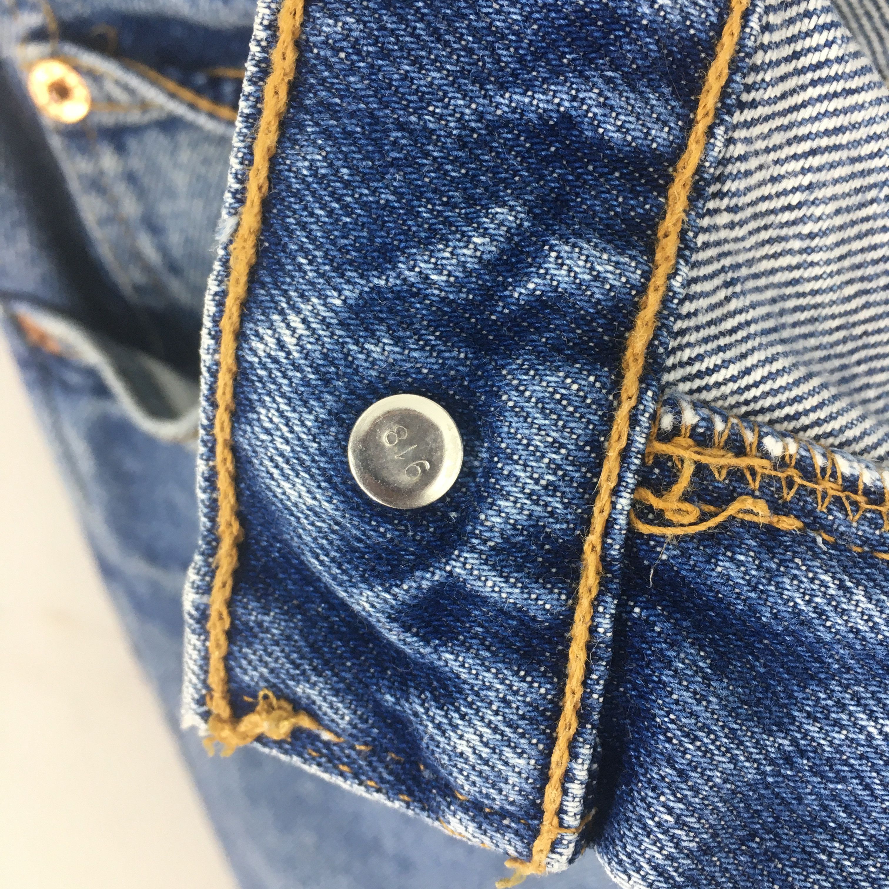 Levi's 32x28.5 80's Levi's 517 Bootcut Bell Bottom Jeans S1983 Size 32" / US 10 / IT 46 - 7 Thumbnail