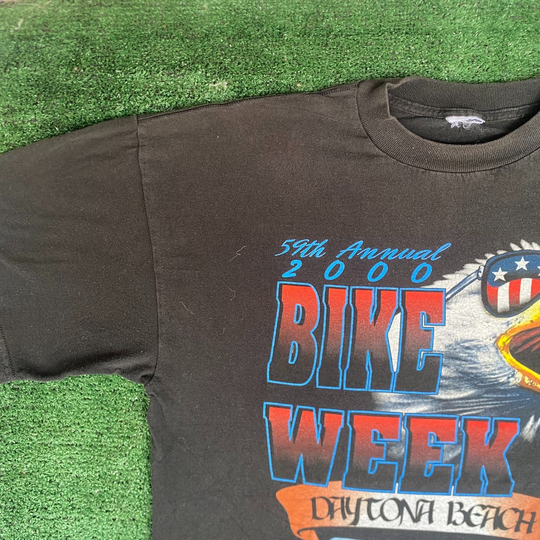 Vintage Vintage Y2K Daytona Bike Week Shirt Motorcycle Biker Tee Size US XL / EU 56 / 4 - 2 Thumbnail