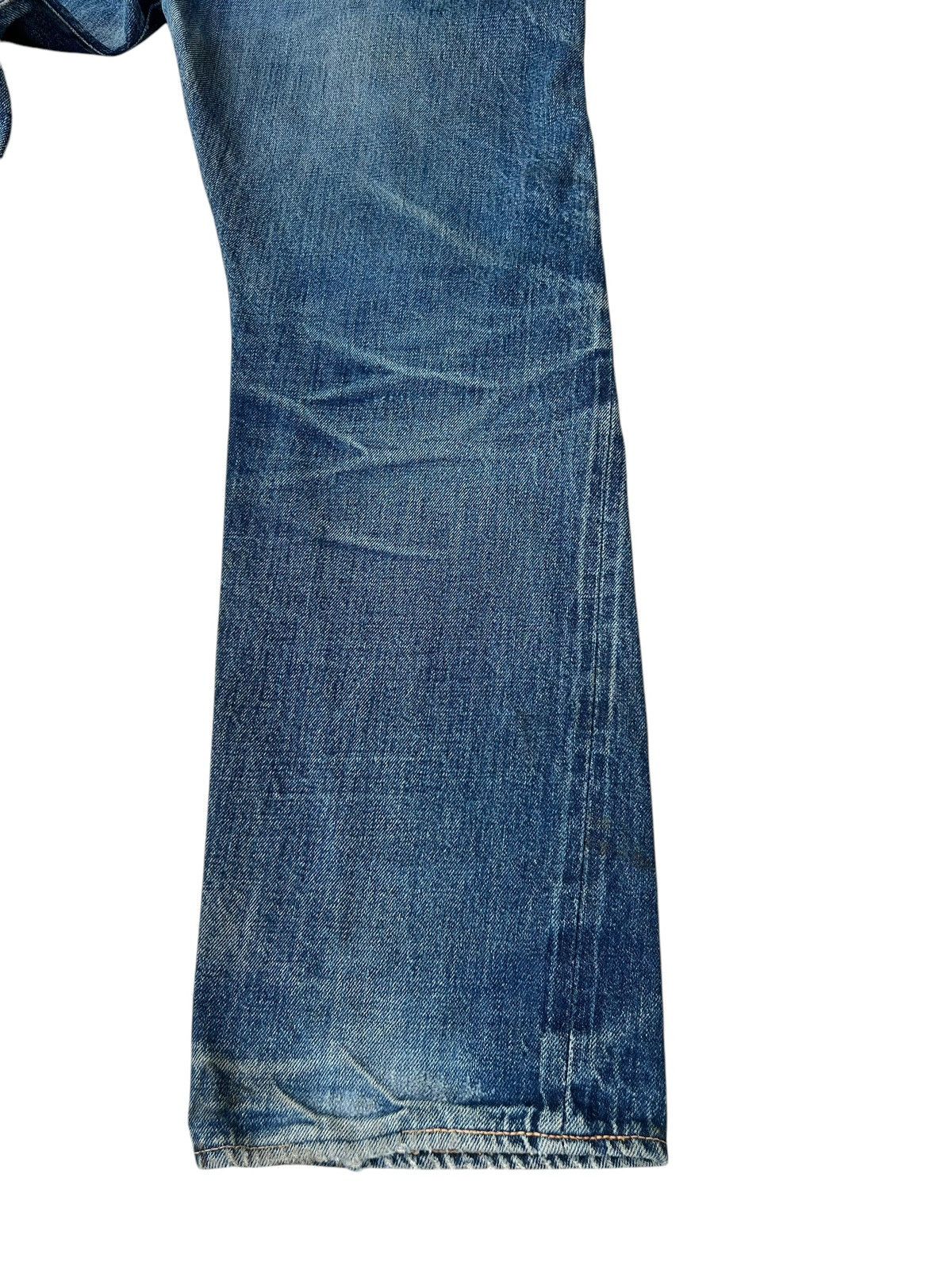 Denime Vintage DENIME Japan Dirty Mud Denim Selvedge Jeans Size US 31 - 19 Thumbnail