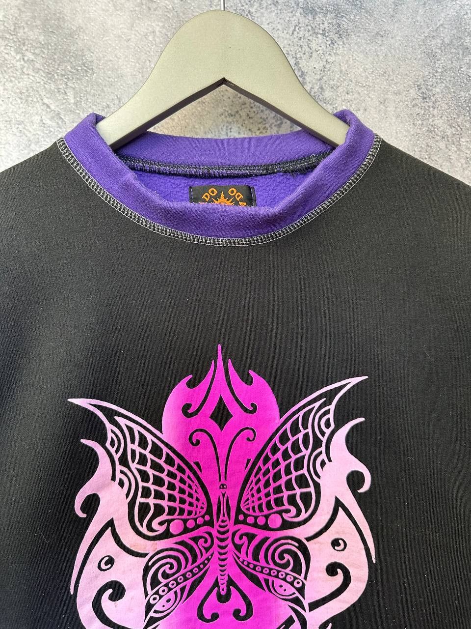 Handmade × Japanese Brand Gado Gado Vienna Tribal Butterfly Tattoo Sweatshirt Handmade Size US M / EU 48-50 / 2 - 5 Thumbnail