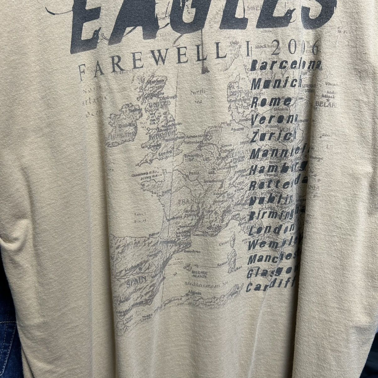 Band Tees Vintage Eagles Farewell I 2006 Big Logo Rock band tee sizeXL Size US XL / EU 56 / 4 - 11 Thumbnail