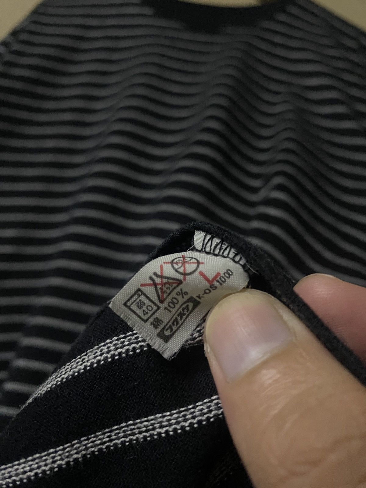 Designer × Issey Miyake × Japanese Brand ISSEY MIYAKE Design Studio Stripes Tee Size US L / EU 52-54 / 3 - 6 Thumbnail