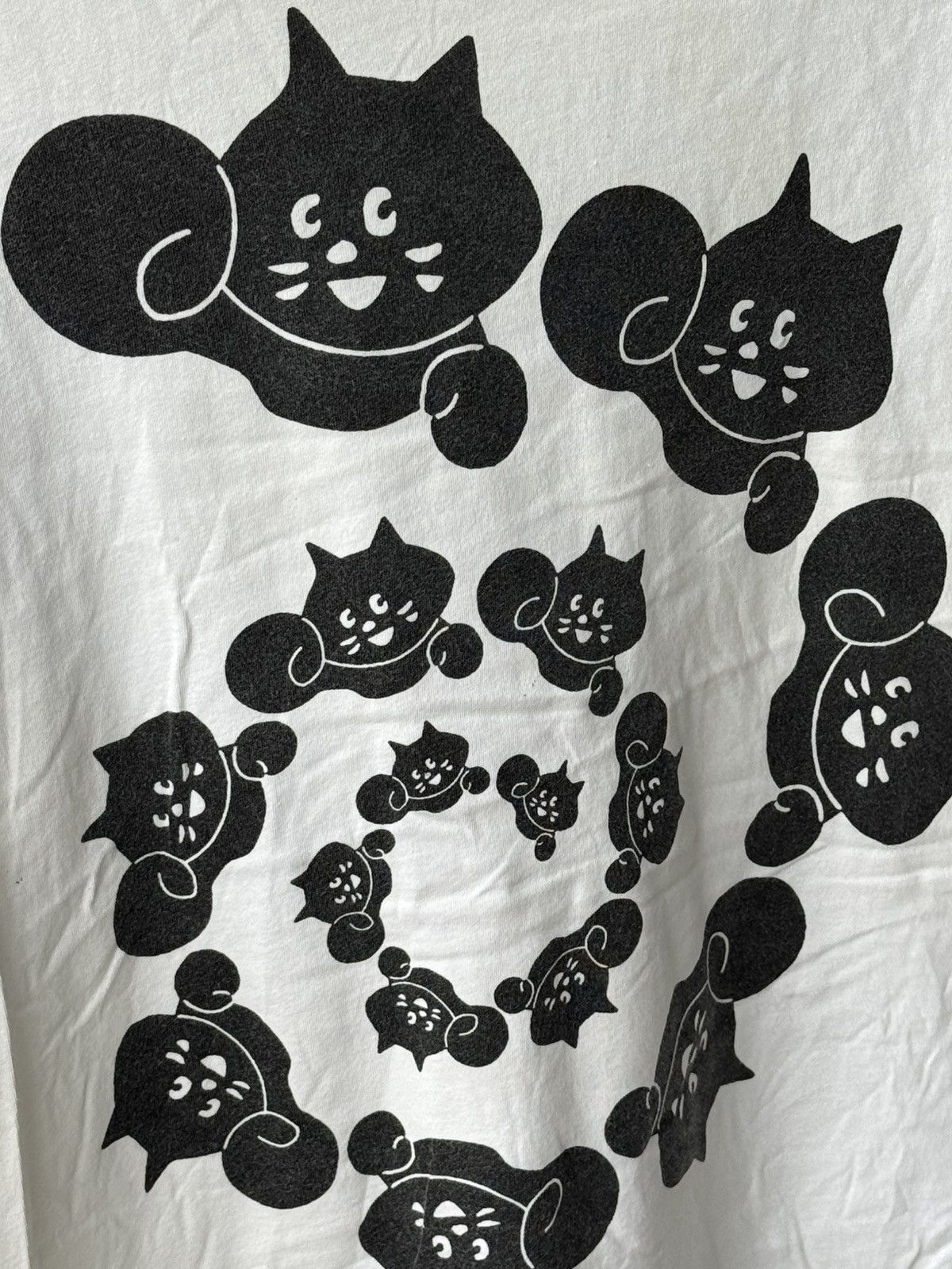Ne-Net Ne-net Issey Miyake Cat Tees Size US M / EU 48-50 / 2 - 3 Thumbnail