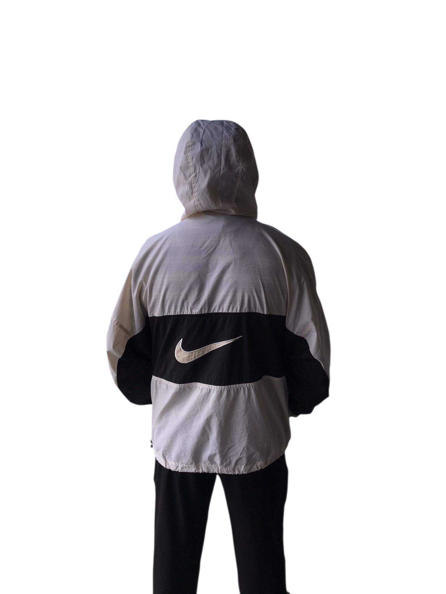 Vintage Vintage 90s Nike OG Half Zipper Jacket Size US L / EU 52-54 / 3 - 3 Thumbnail