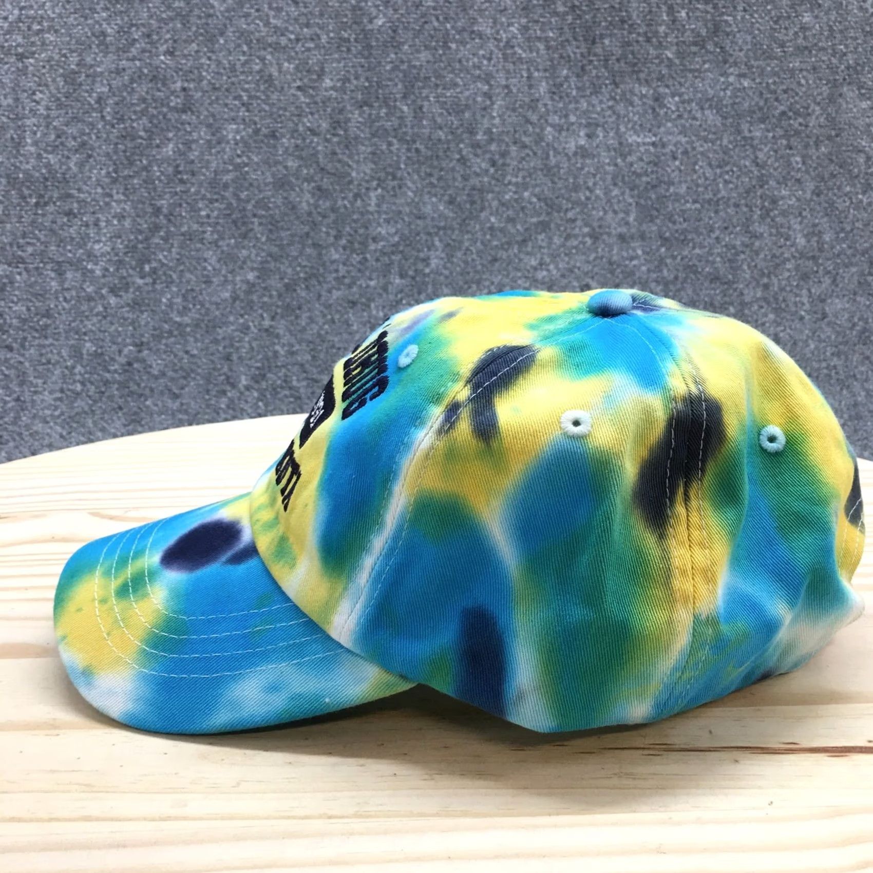 Walls Newhattan Wall Drug South Dakota Baseball Cap Unisex Blue Yellow OS Embroidered Size ONE SIZE - 5 Thumbnail
