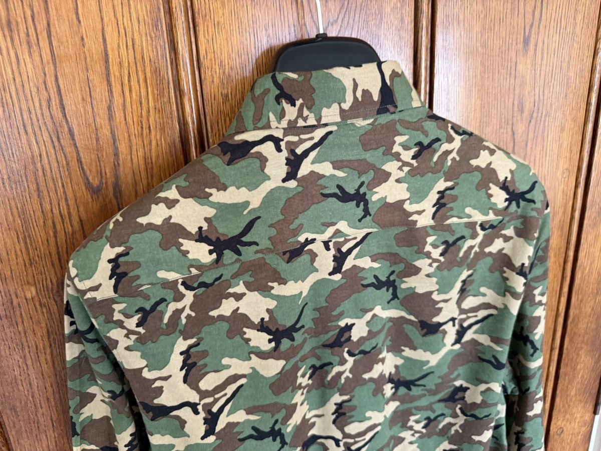 Saint Laurent Paris SS15 Saint Laurent Psych Rock camo shirt Hedi Slimane 41 Size US L / EU 52-54 / 3 - 18 Thumbnail