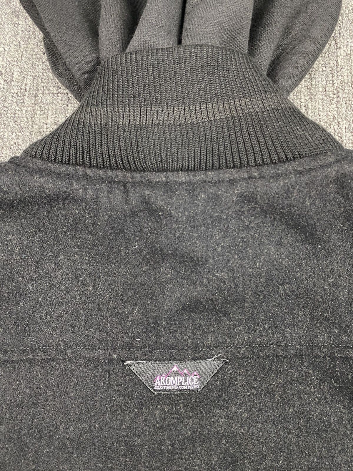 Akomplice × Japanese Brand Akomplice Wool Toggle Varsity Jacket Size US XL / EU 56 / 4 - 12 Thumbnail
