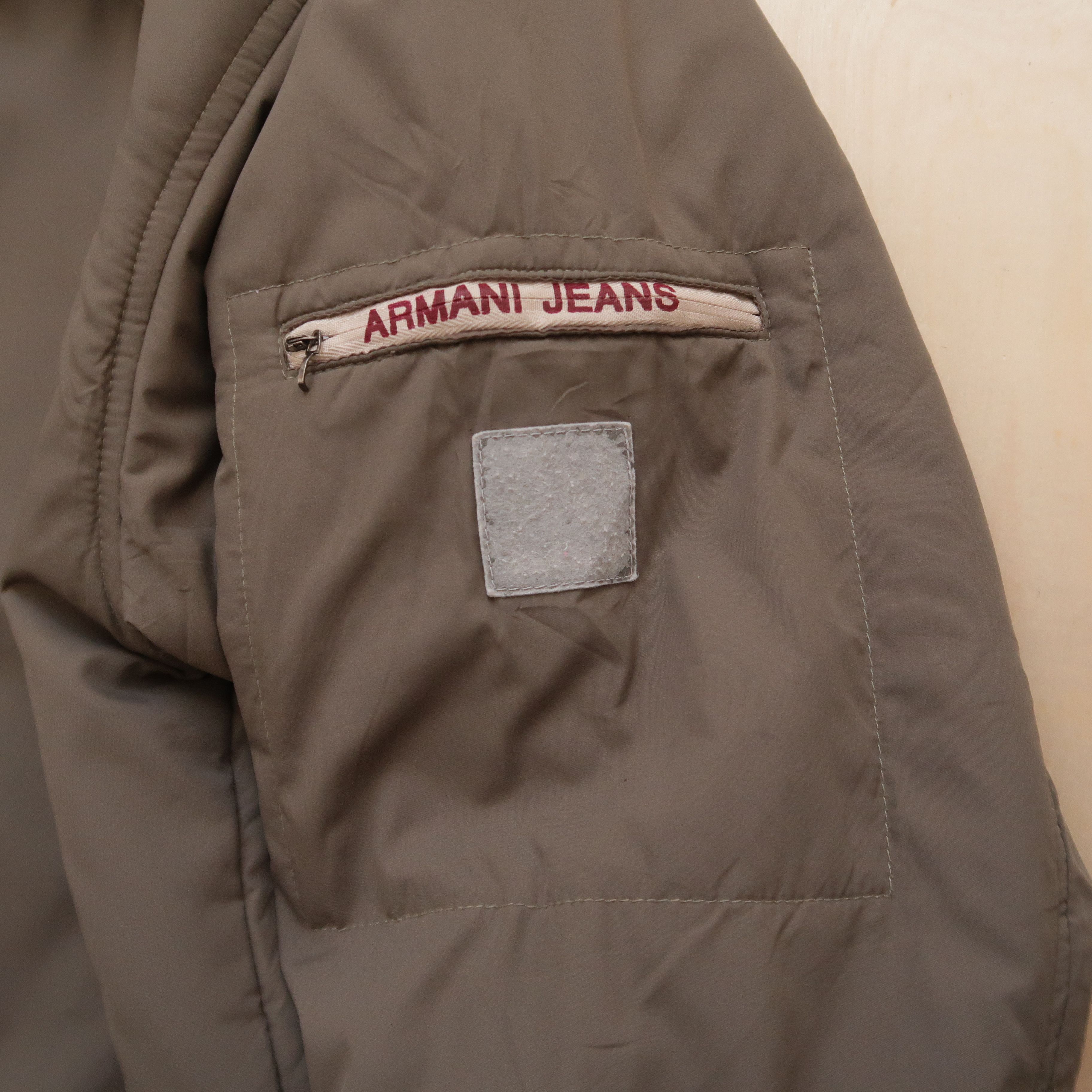 Armani 1990s Armani N-2B Military Fur Faux Jacket Size US M / EU 48-50 / 2 - 11 Thumbnail