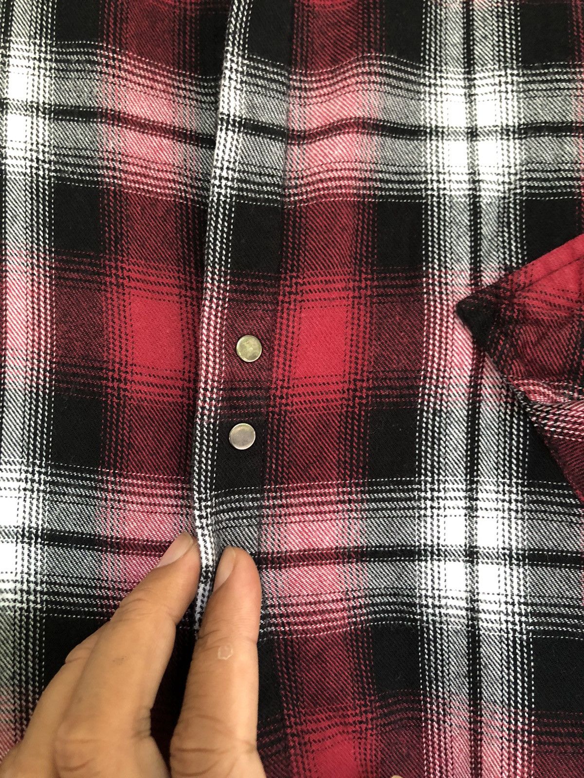 If Six Was Nine Semantic Design Flannel Shirt Size US L / EU 52-54 / 3 - 5 Thumbnail