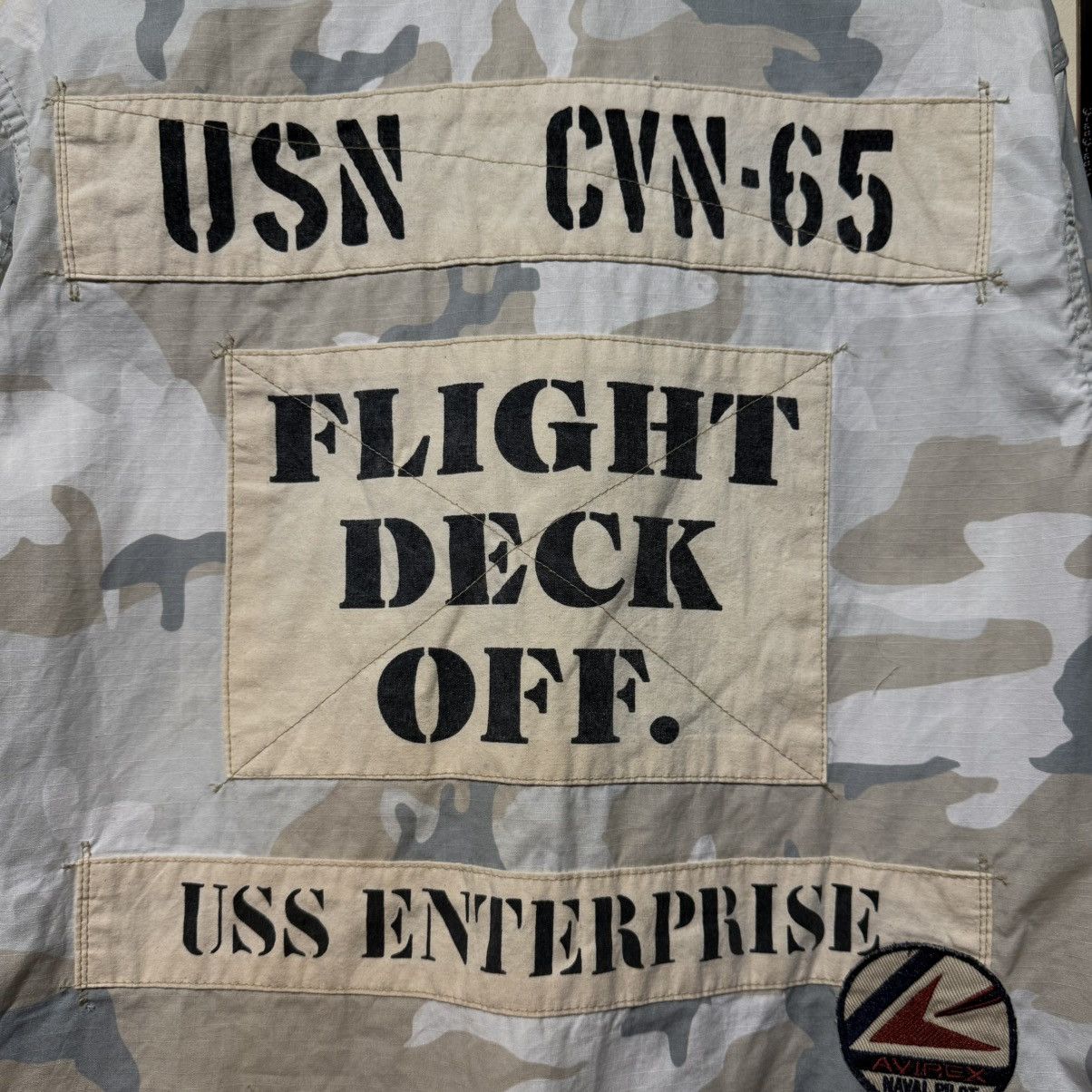 Avirex Avirex USS Enterprise CVN-65 Flight Deck - NWT Deadstock Size US XL / EU 56 / 4 - 10 Thumbnail