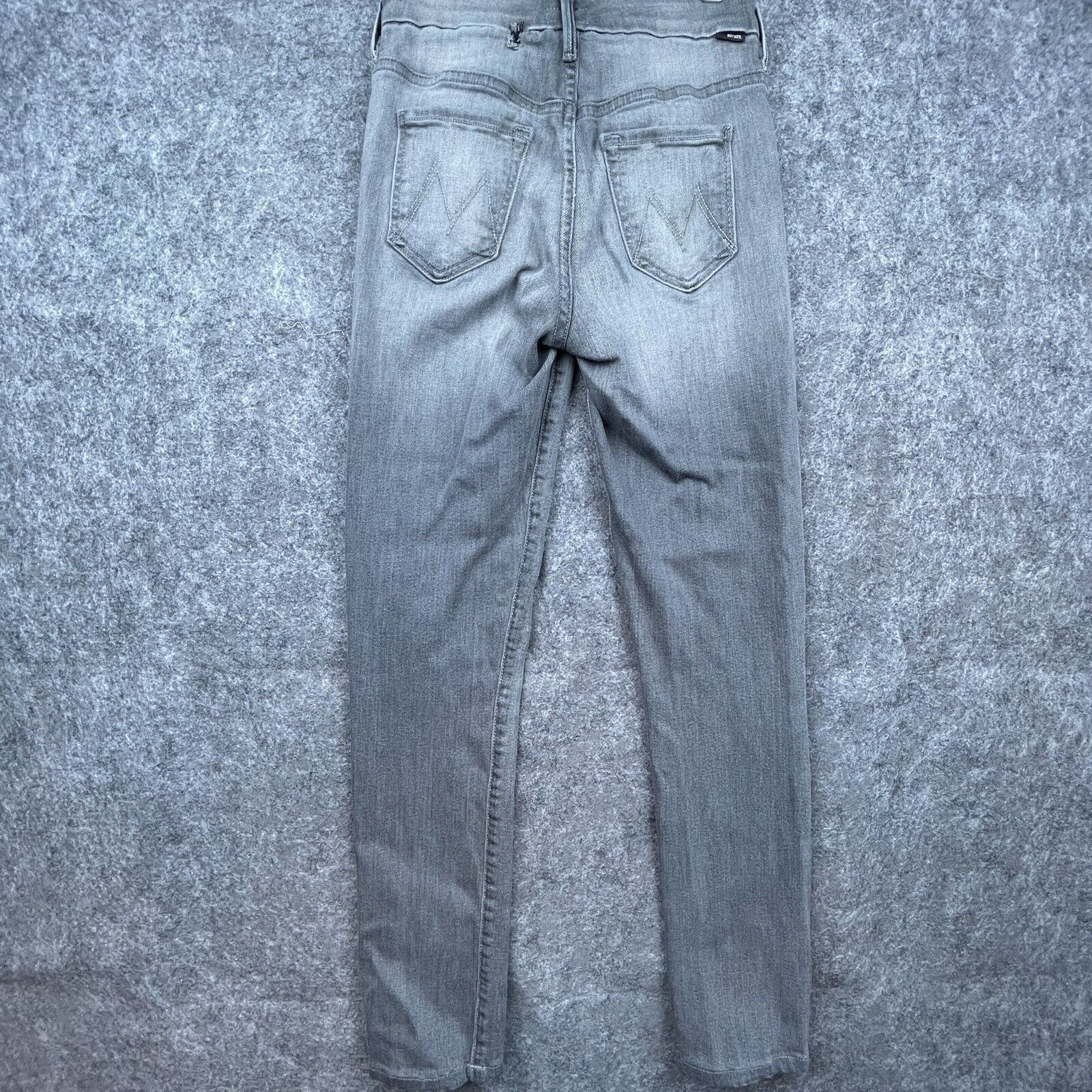 MOTHER Mother Jeans Womens 24 High Waisted Looker Supermoon Grey Size 24" / US 00 / IT 34 - 2 Thumbnail