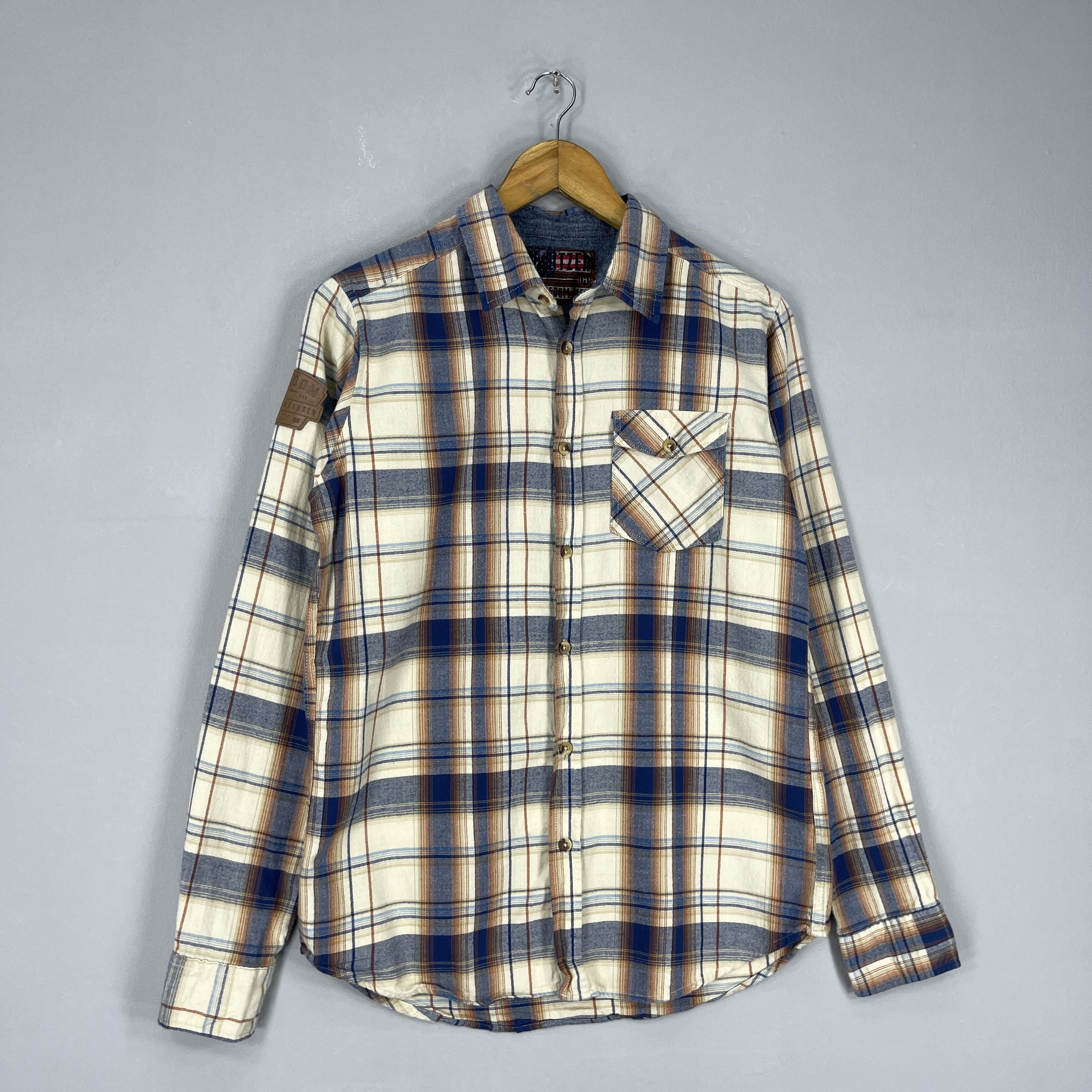 Flannel MFG FREEDOM Plaid Checkered Tartan Multicolor Flannel Size US S / EU 44-46 / 1 - 4 Thumbnail