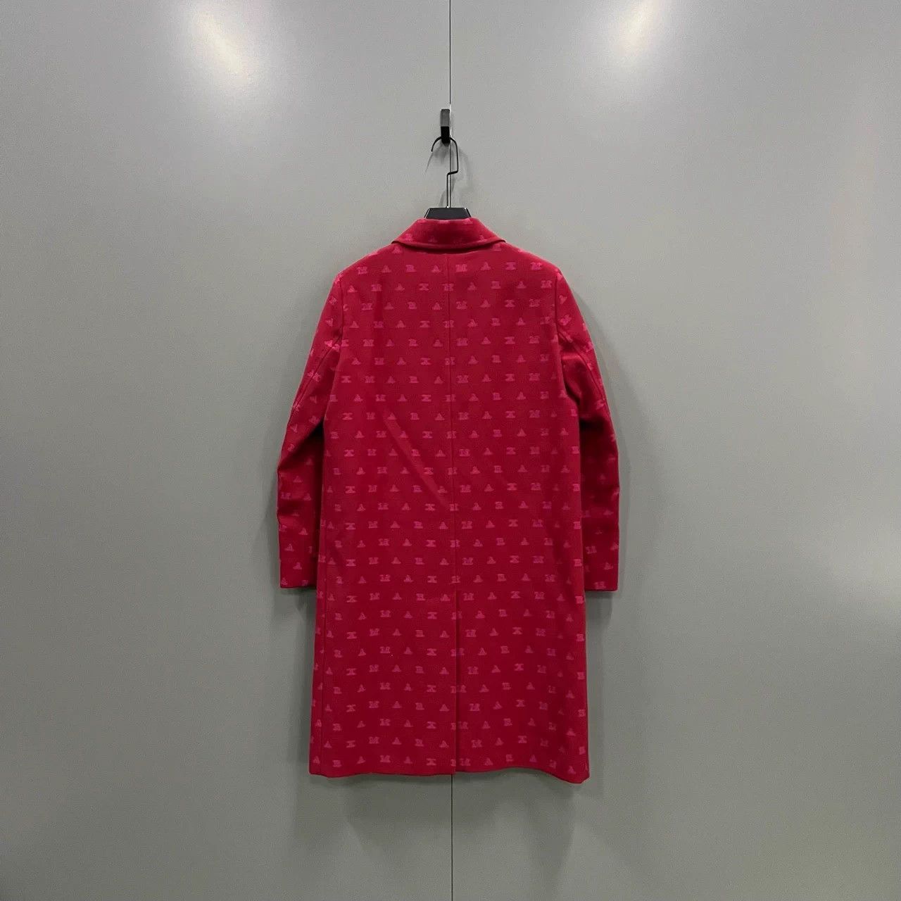 Max Mara MaxMara Unno red logo jacquard trench coat Size M / US 6-8 / IT 42-44 - 2 Thumbnail