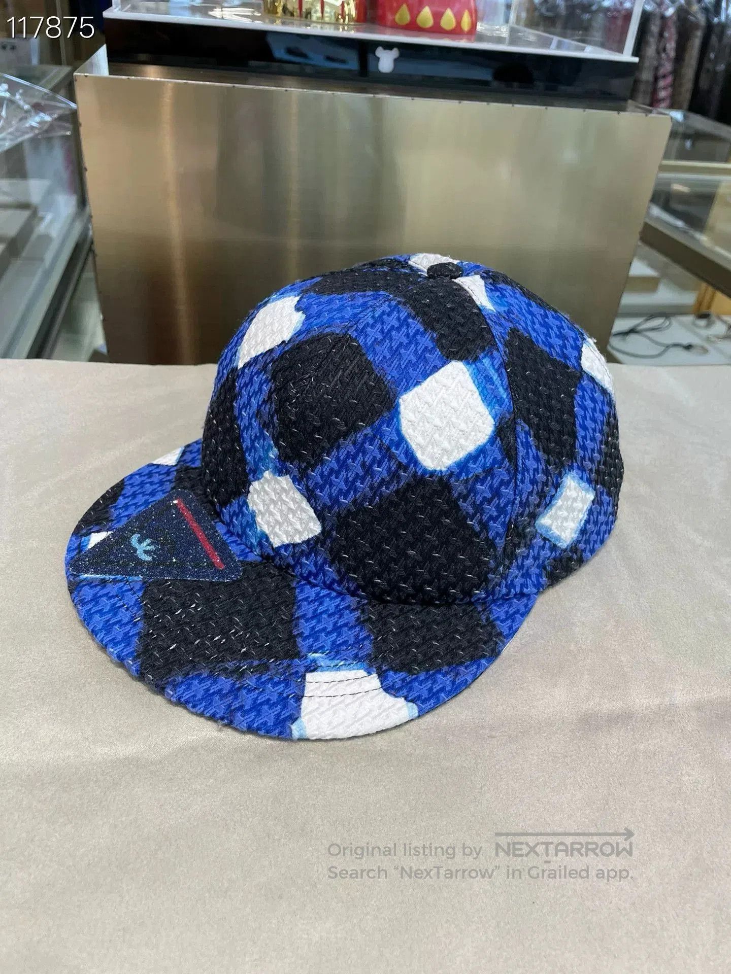 Chanel Chanel Celebrity Graffiti Check Baseball Cap. Size ONE SIZE - 2 Thumbnail