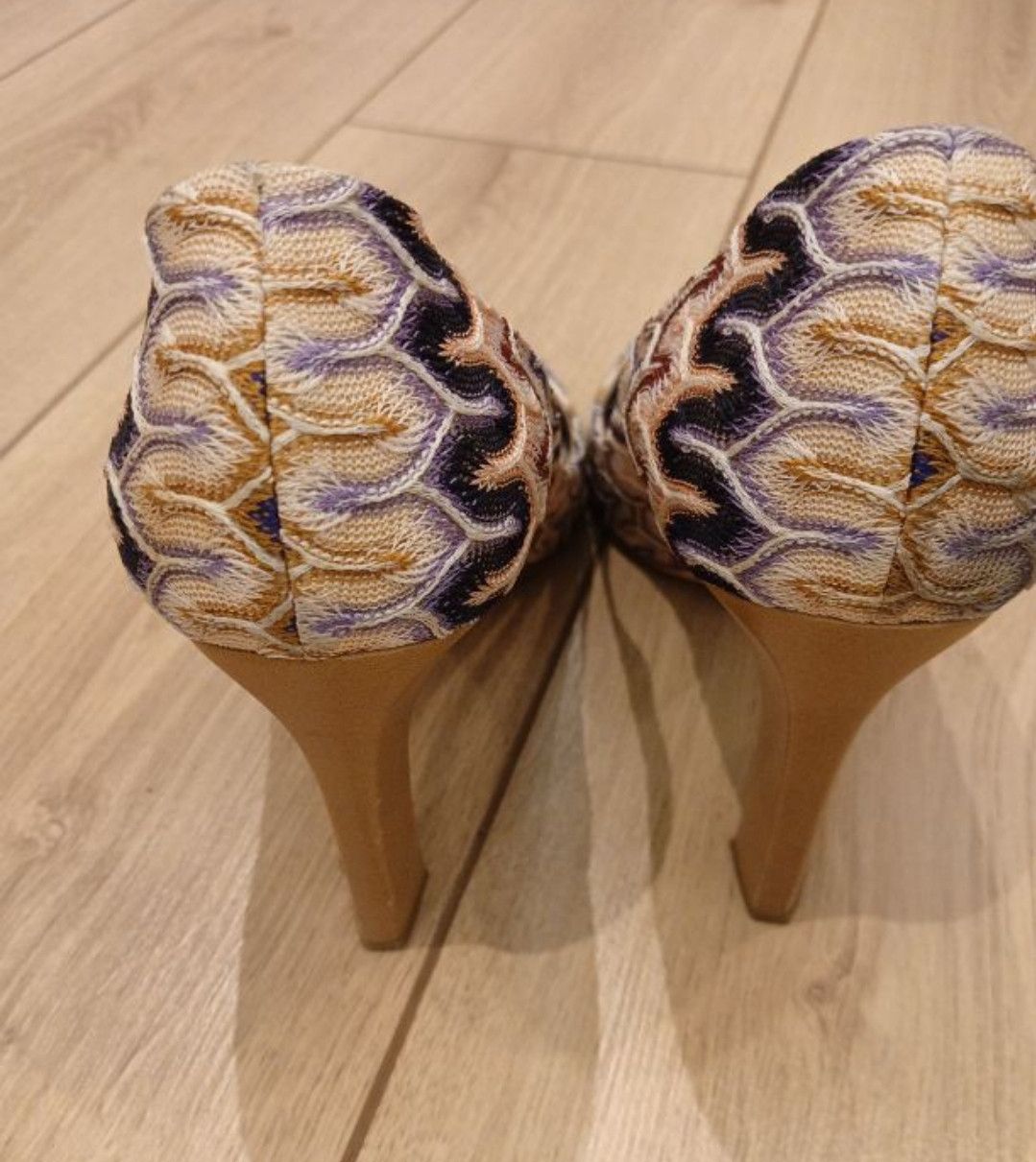 Missoni Missoni Peep Toes Multicoloured Heels Size US 8 / IT 38 - 7 Thumbnail