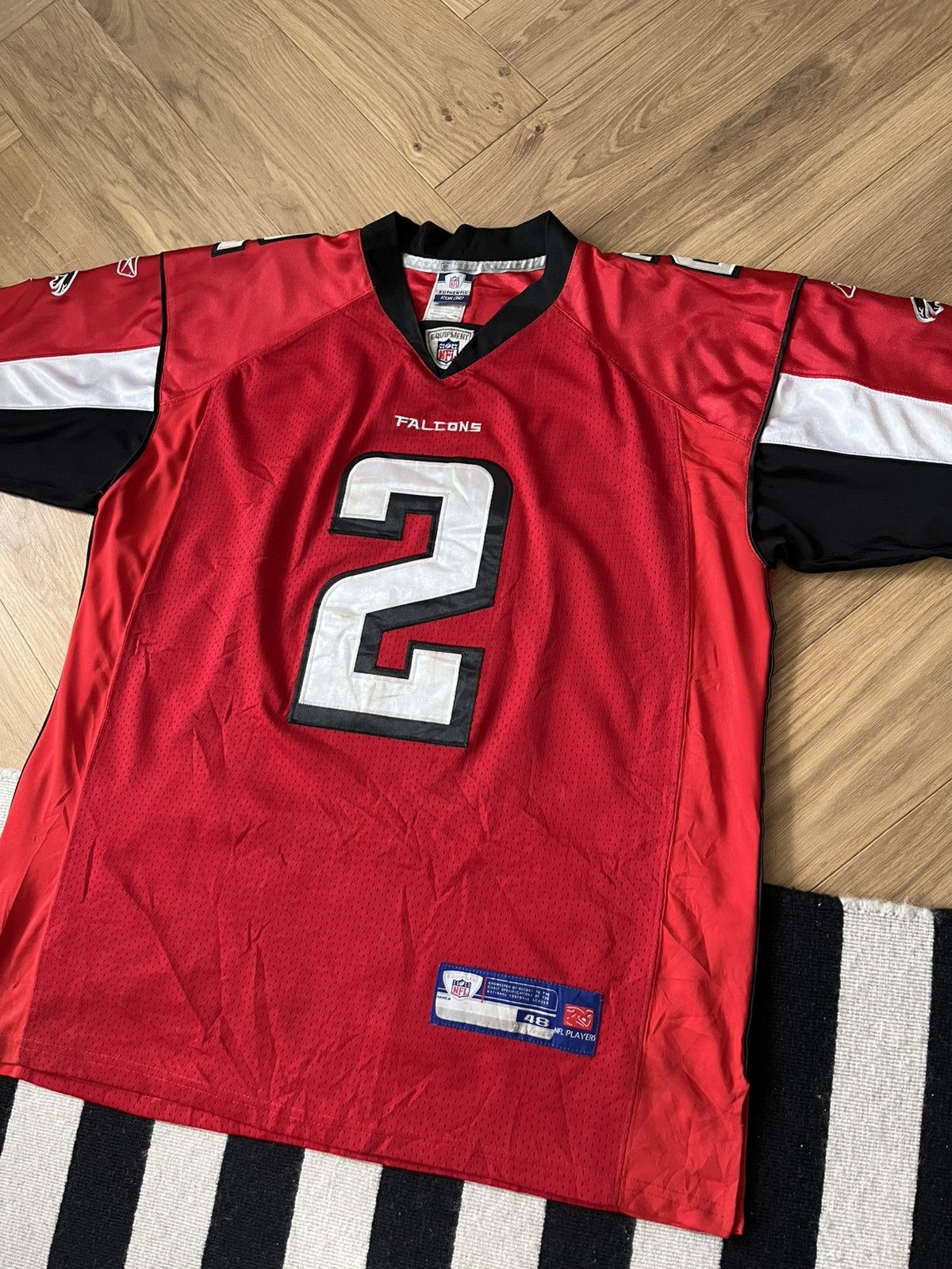 Reebok Vintage Reebok Atlanta Falcons NFL Matt Ryan – Men’s Size 48 Size US L / EU 52-54 / 3 - 3 Thumbnail