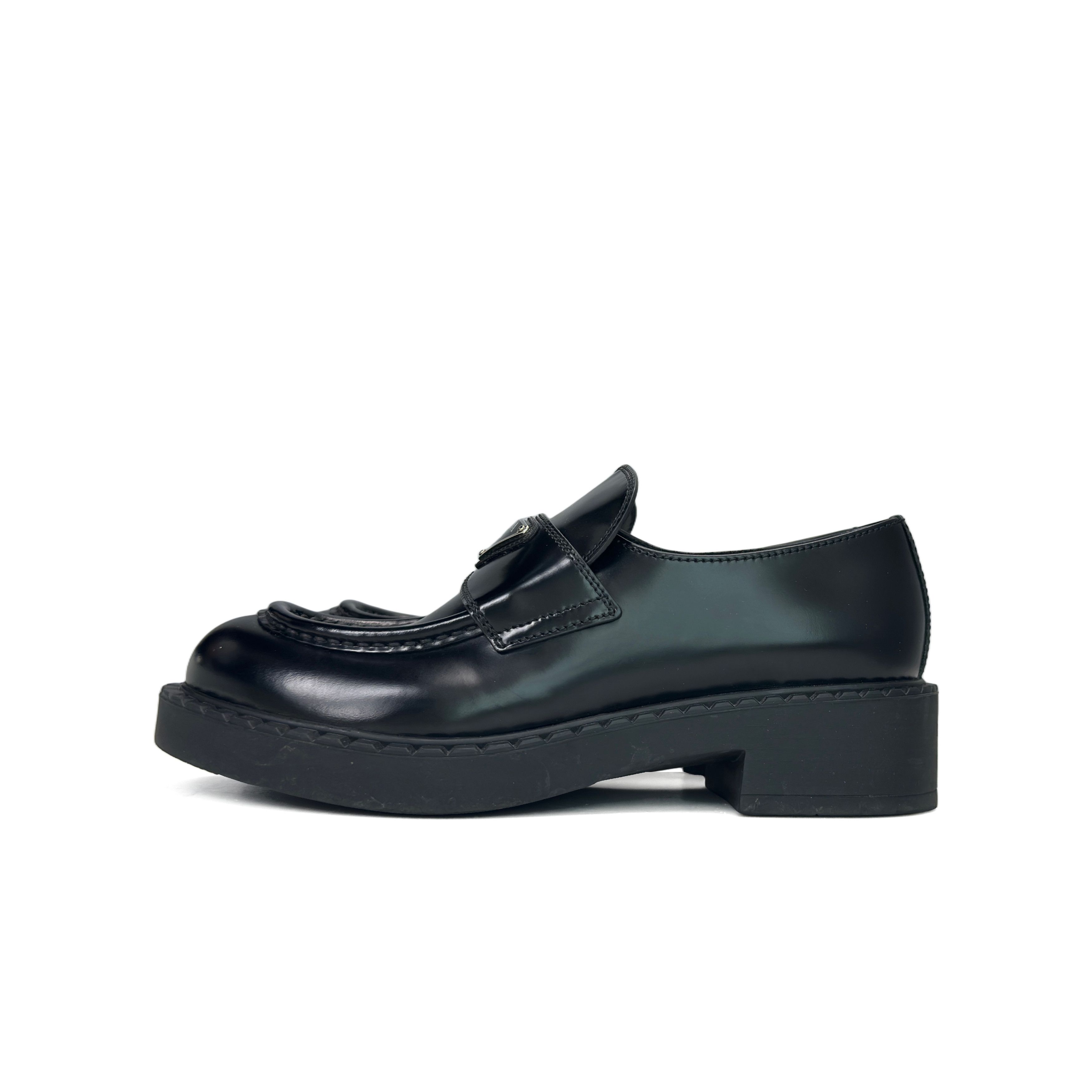 Prada Prada Chocolate Platform Loafers Size 36.5 Size US 6.5 / IT 36.5 - 1 Thumbnail
