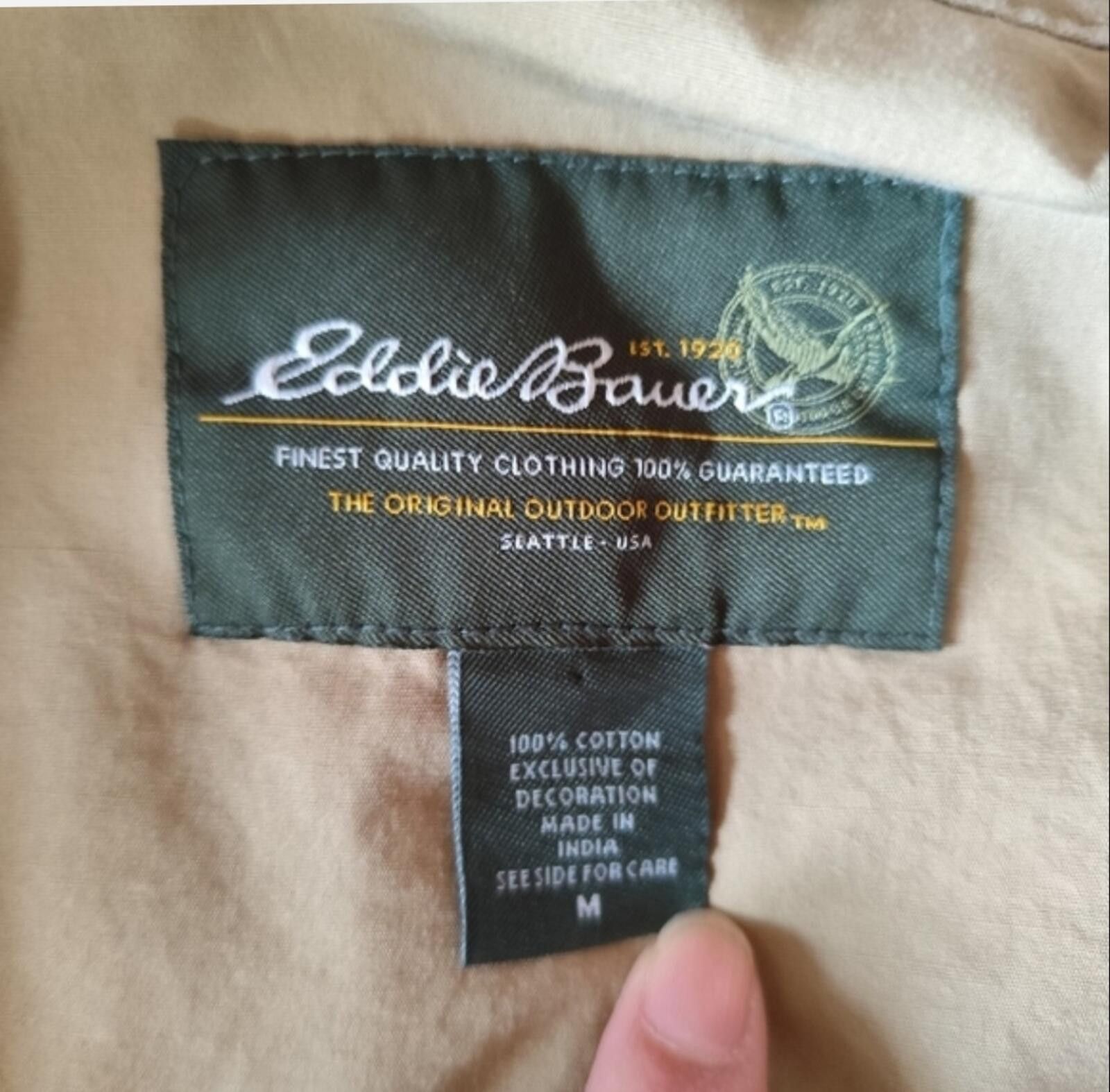 Eddie Bauer Eddie Bauer hooded utility jacket Hooded Field Jacket Size M Size US M / EU 48-50 / 2 - 12 Thumbnail
