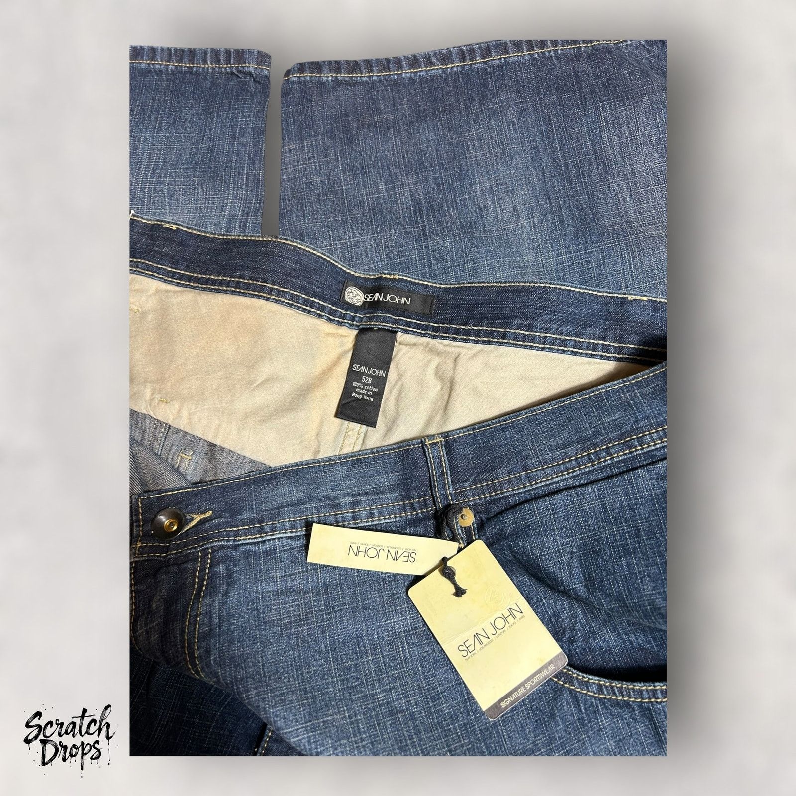 Sean John Sean John Men's Vintage Jeans Size 54B Retro Denim Big NWT Size US 38 / EU 54 - 4 Thumbnail
