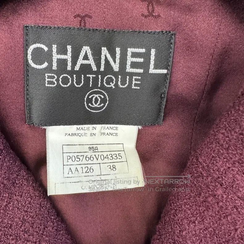 Chanel Chanel Vintage double-breasted suit jacket Size XS / US 0-2 / IT 36-38 - 5 Thumbnail