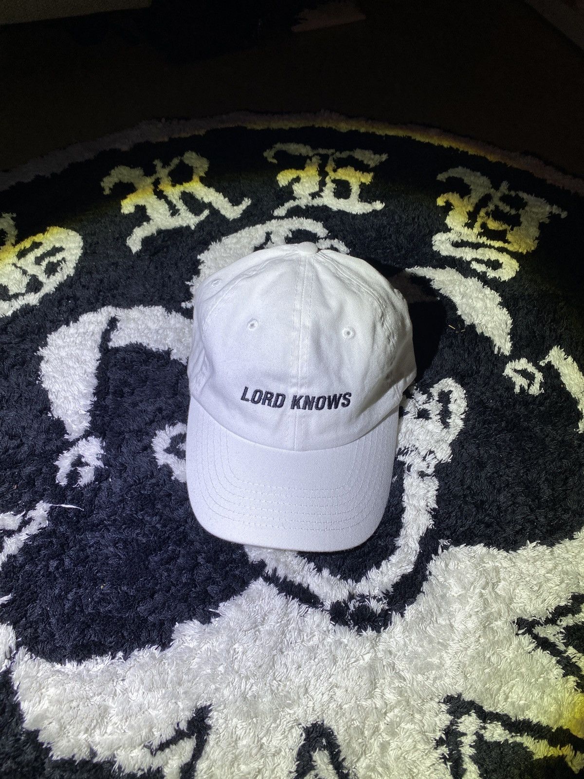 Lxrdknows lordknows white dad hat S Size ONE SIZE - 1 Thumbnail