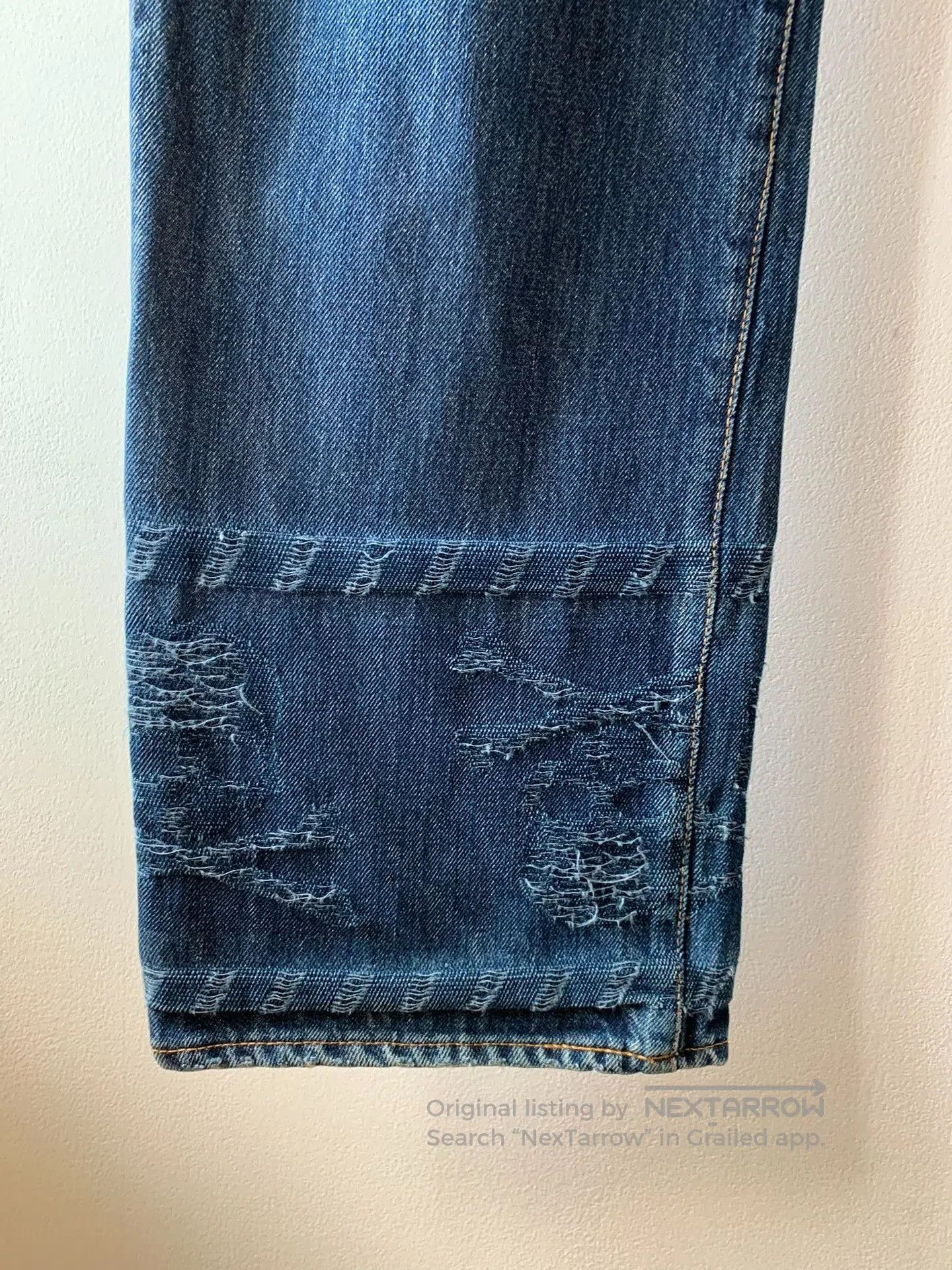 Mastermind Japan mastermind Japan Blue Shadow Dual Waist Jeans. Size US 34 / EU 50 - 7 Thumbnail