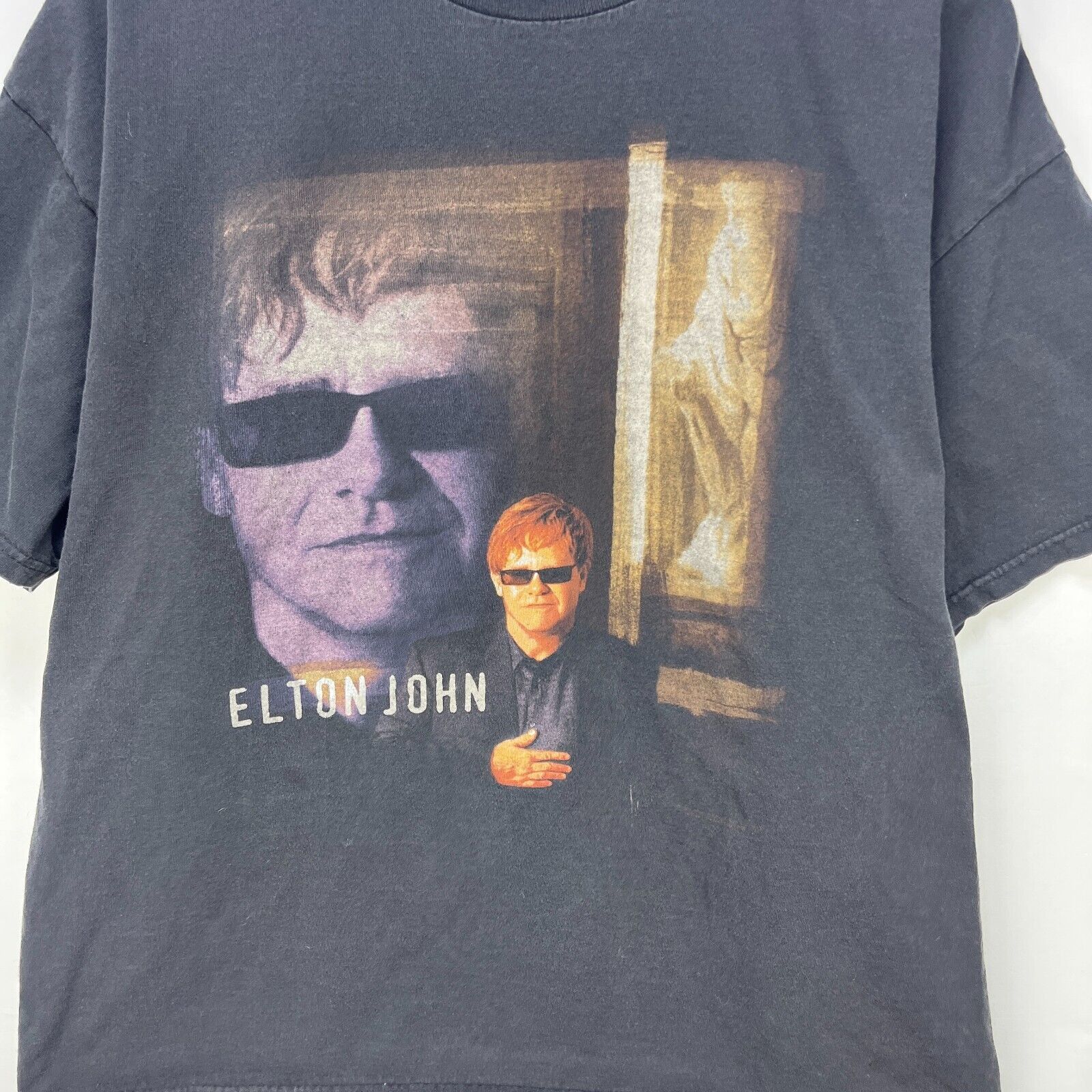 Vintage Vintage Elton John Songs From The West Coast Tour T Shirt XL Size US XL / EU 56 / 4 - 2 Thumbnail
