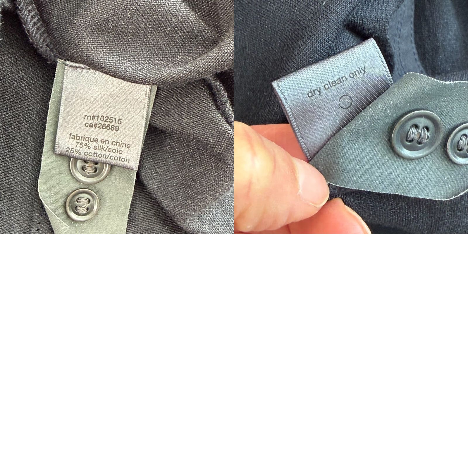John Varvatos **John Varvatos Charcoal Silk Blend Men's Button-Up XL** User: John Varvatos Charcoal Silk Blend Men's Button-Up XL 95 Size US XL / EU 56 / 4 - 8 Thumbnail