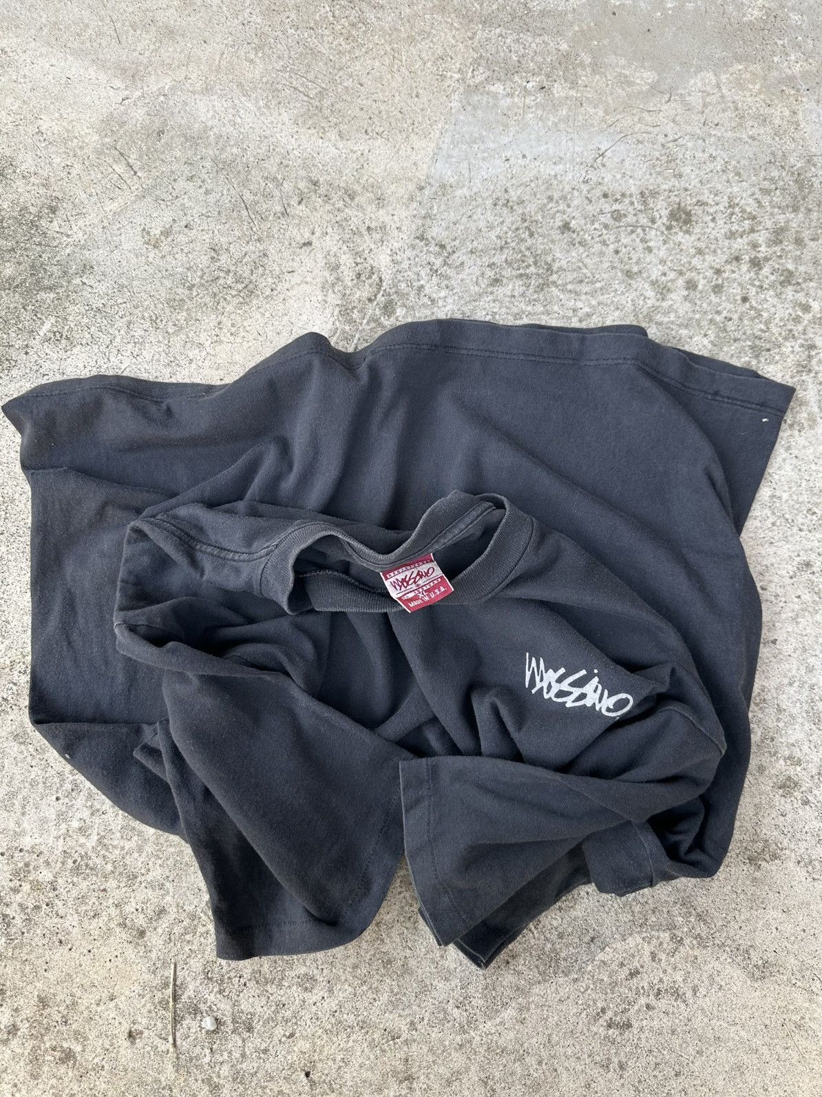 Mossimo Vintage 90's Massimo Classic Fonts Promo XXL Tees Size US XXL / EU 58 / 5 - 4 Thumbnail