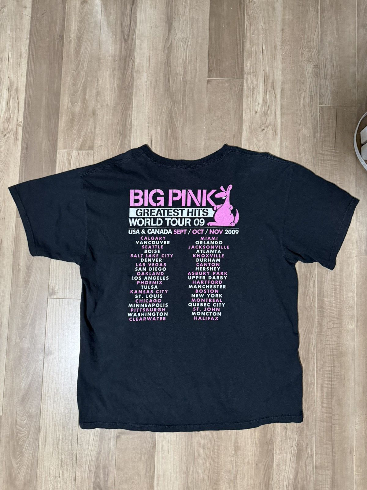 Vintage AUSTRALIAN PINK FLOYD SHOW Vintage T Shirt Tour 2009 Size US XL / EU 56 / 4 - 3 Thumbnail