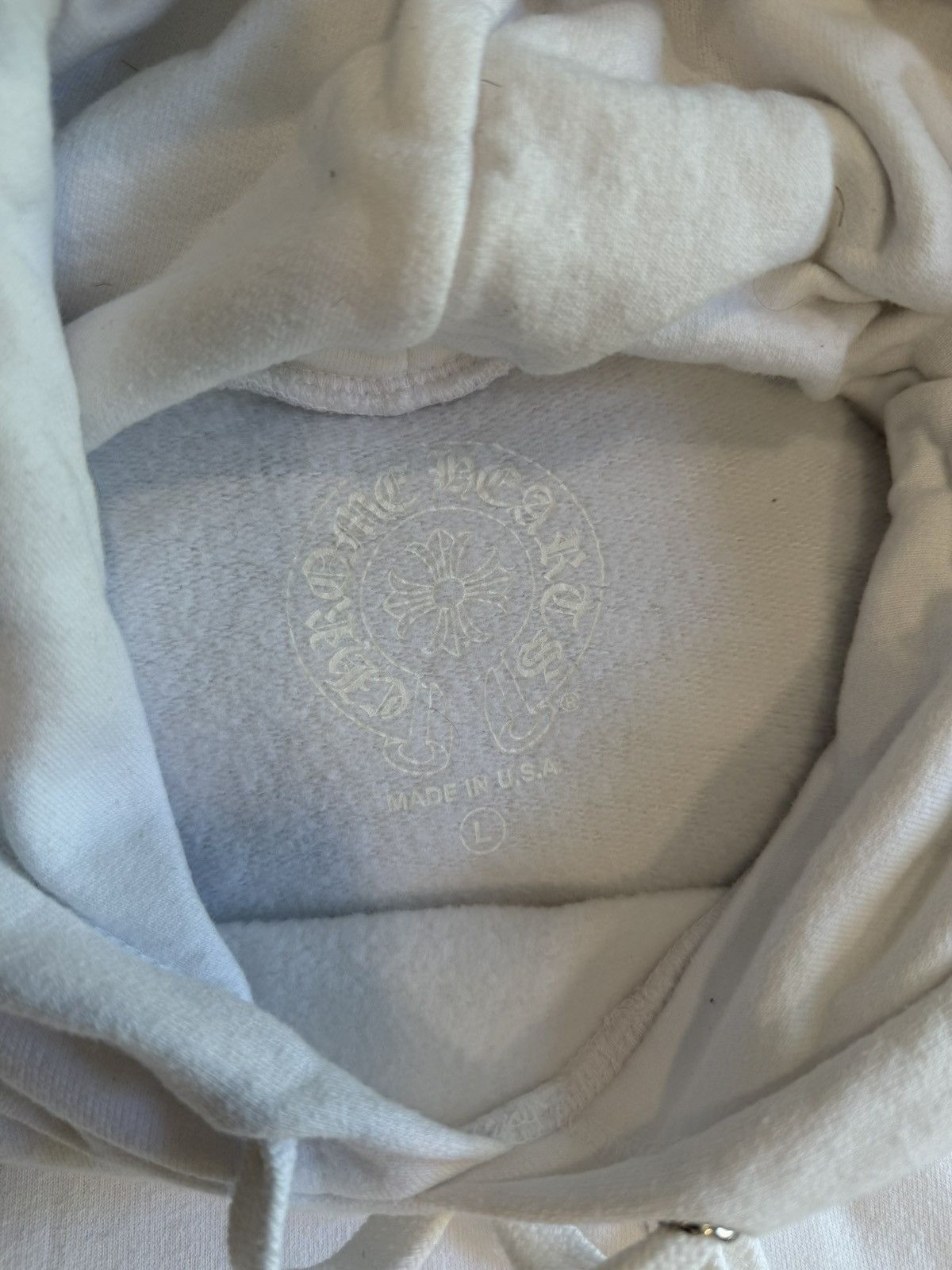 Chrome Hearts Chrome Hearts Deadly Doll Trucker Hooded Sweatshirt - White Size US L / EU 52-54 / 3 - 3 Thumbnail